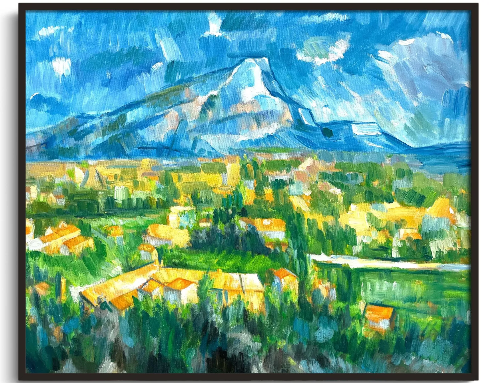 Galerie Mont Cézanne<La montagne Sainte-Victoire vue des Lauves – Paul Cézanne