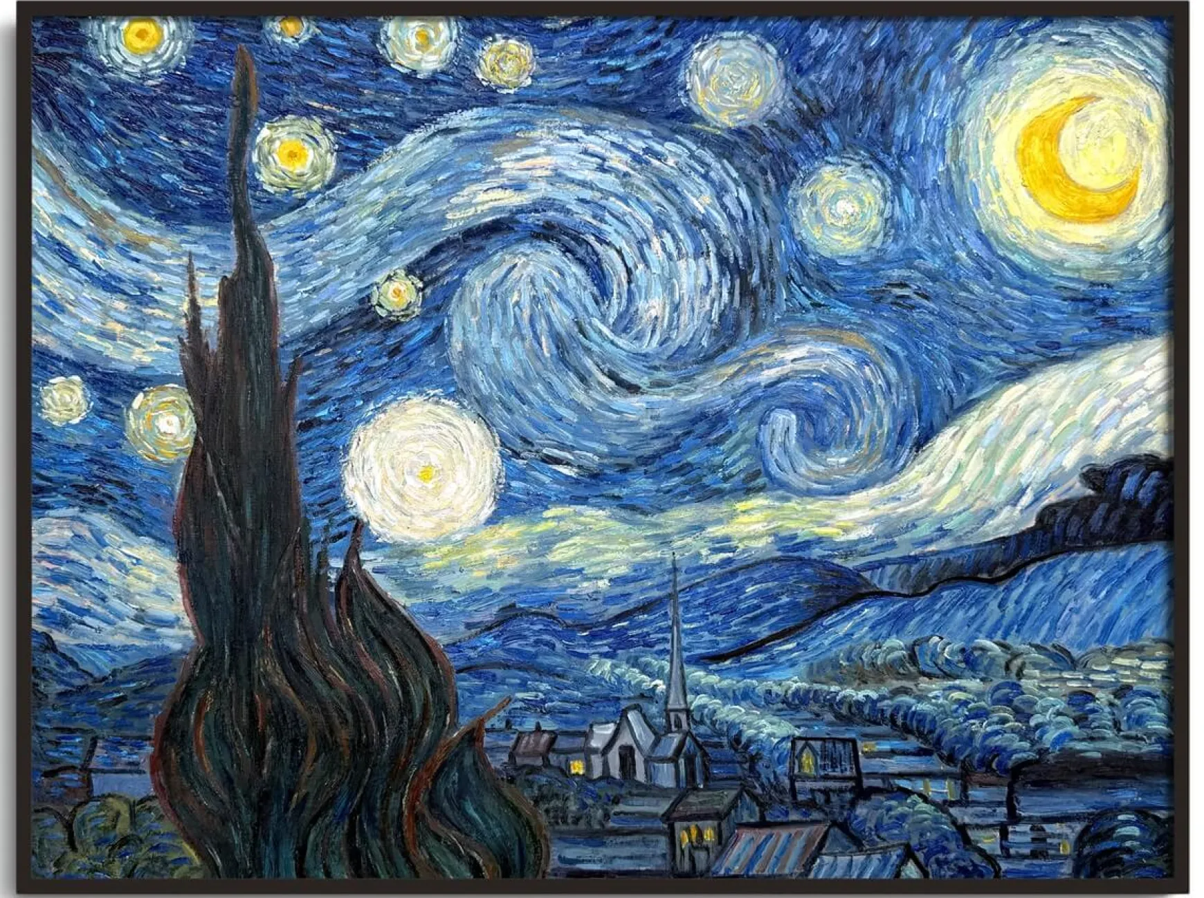 Galerie Mont Van Gogh<La Nuit étoilée - Vincent Van Gogh