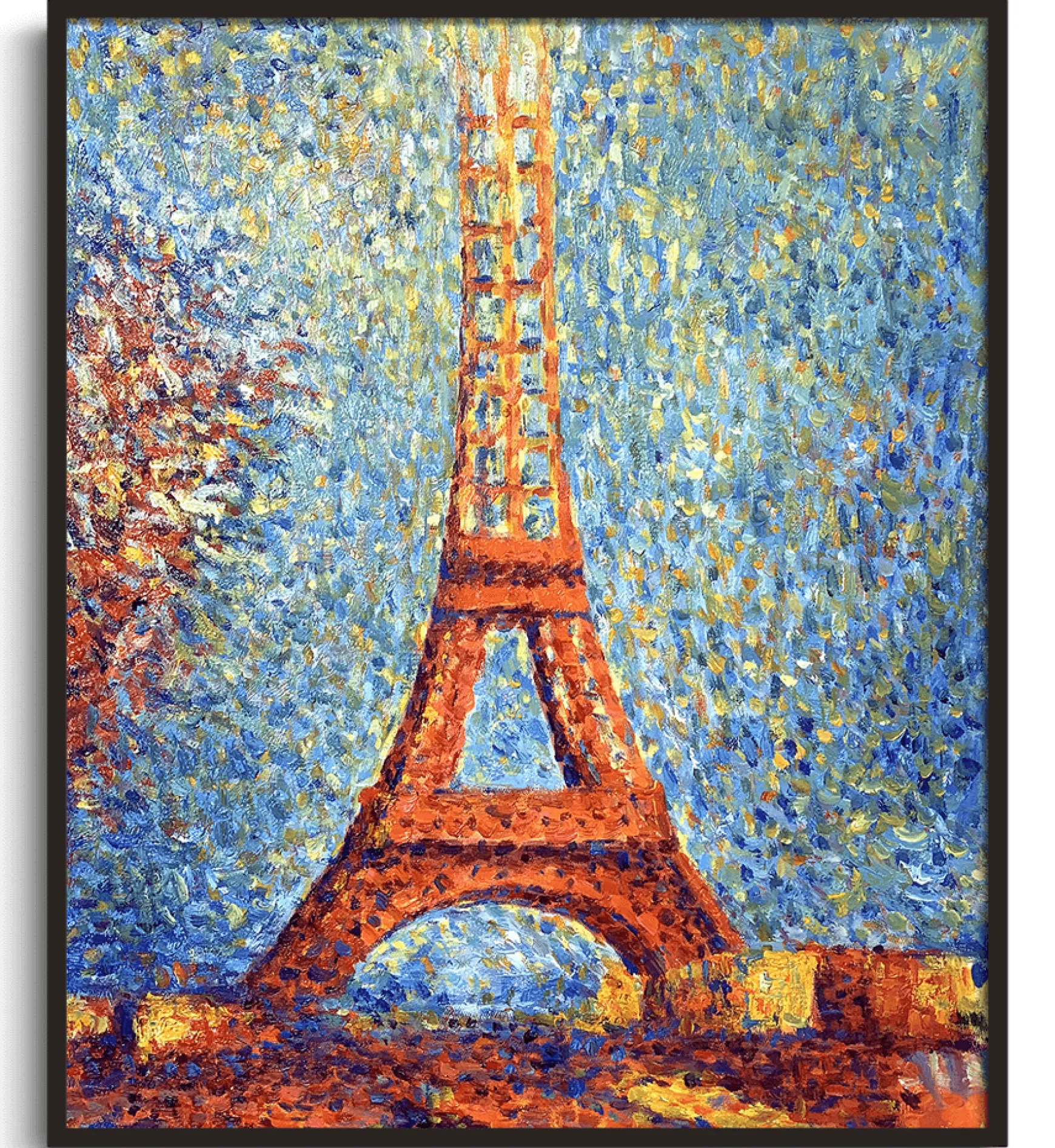 Galerie Mont Seurat<La Tour Eiffel - Georges Seurat