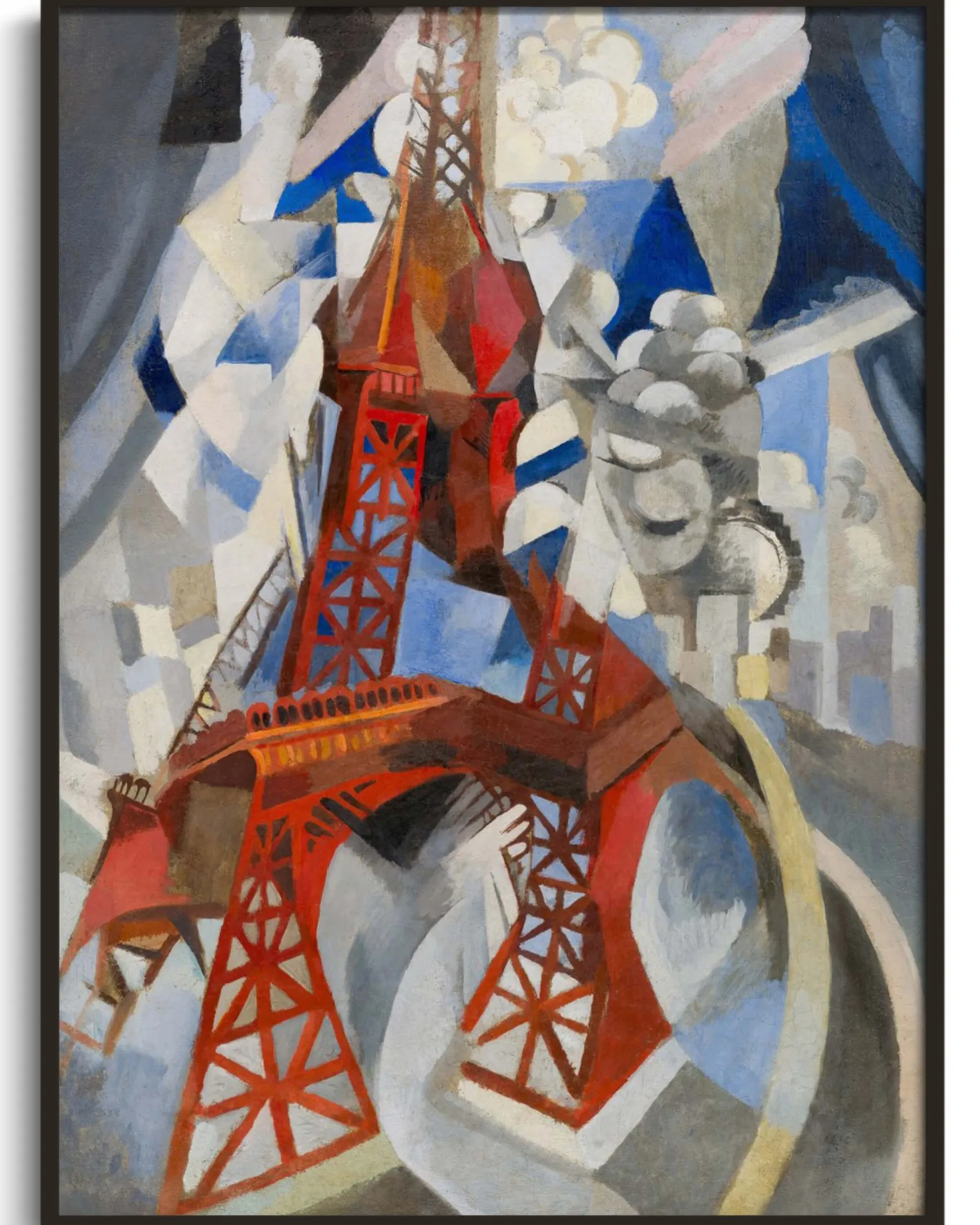 Galerie Mont Delaunay<La Tour rouge - Robert Delaunay