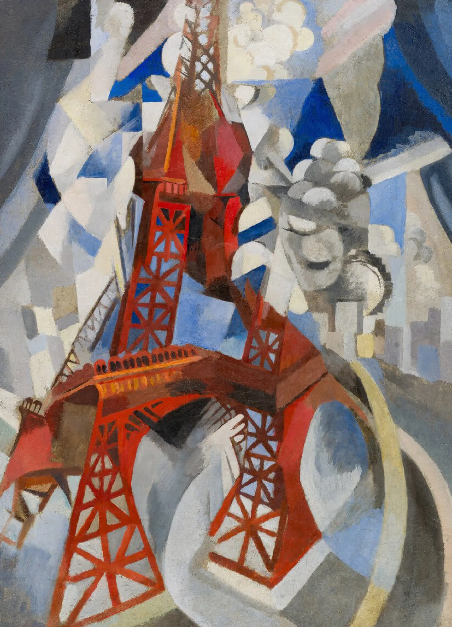 Galerie Mont Delaunay<La Tour rouge - Robert Delaunay