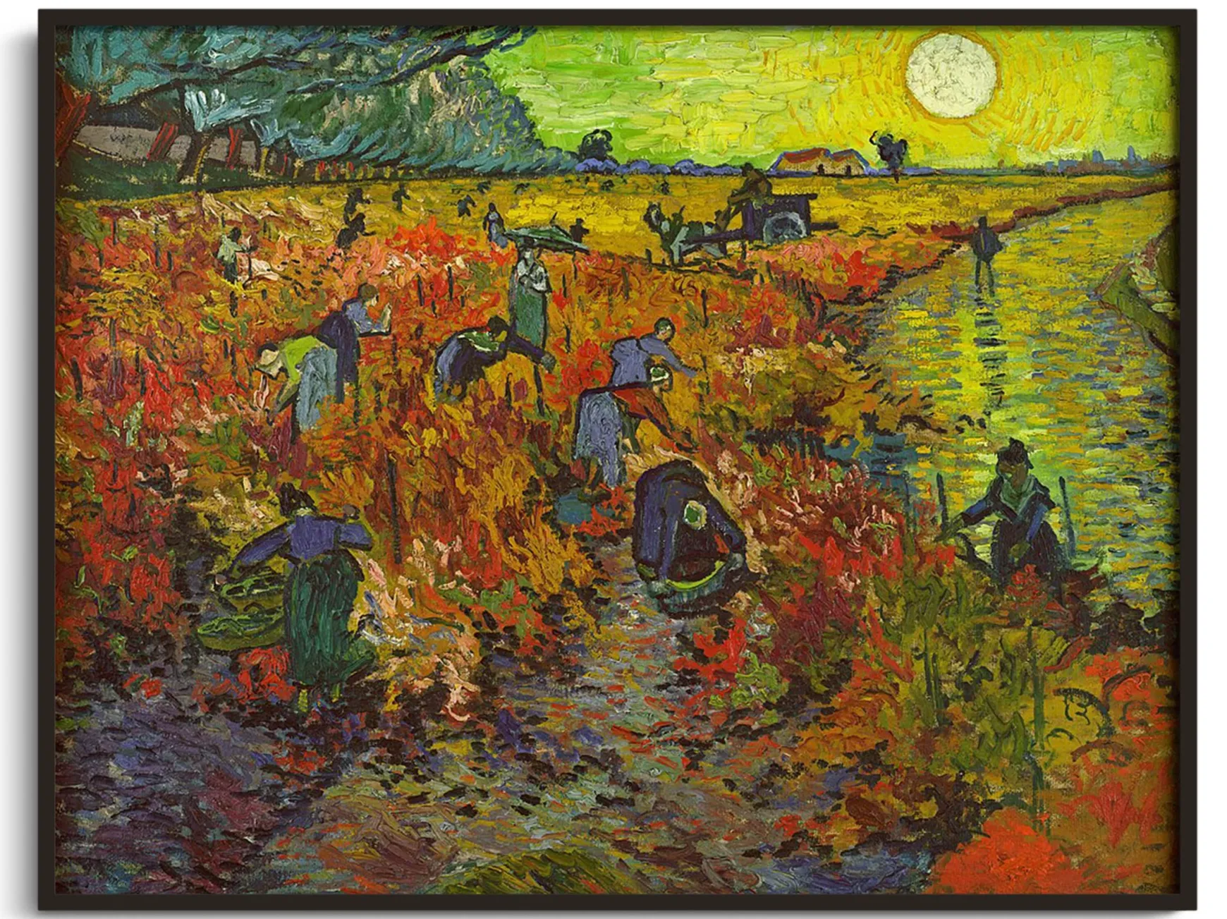 Galerie Mont Van Gogh<La Vigne rouge - Vincent Van Gogh