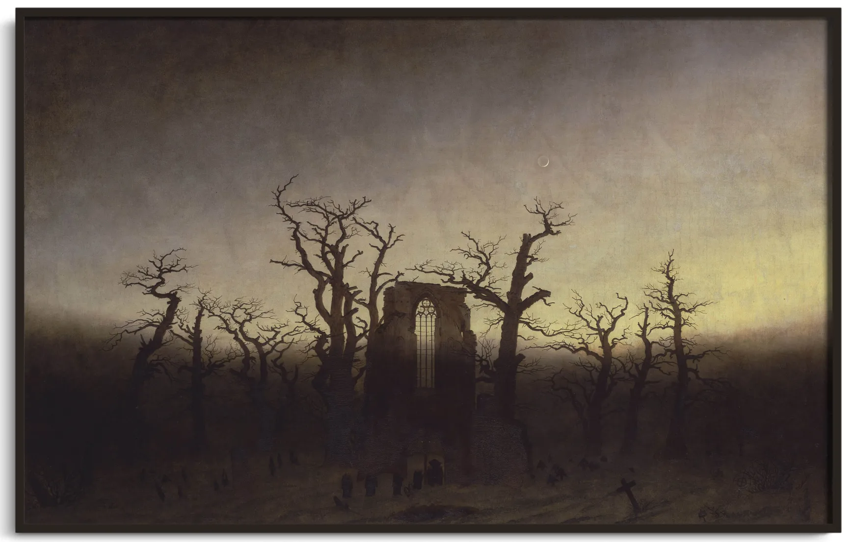 Galerie Mont Friedrich<L'abbaye de Oakwood - Caspar David Friedrich