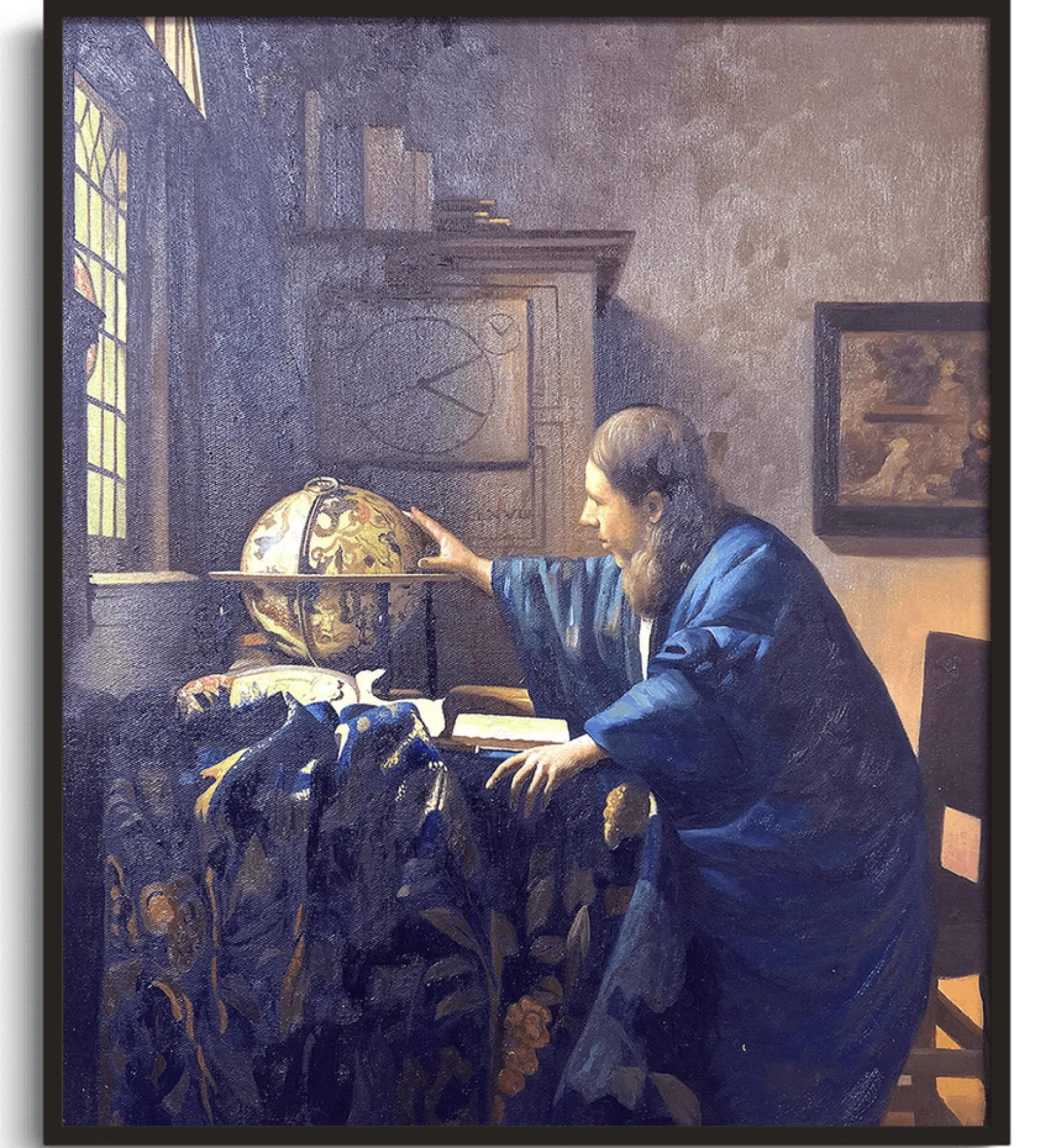 Galerie Mont Vermeer<L'Astronome - Johannes Vermeer