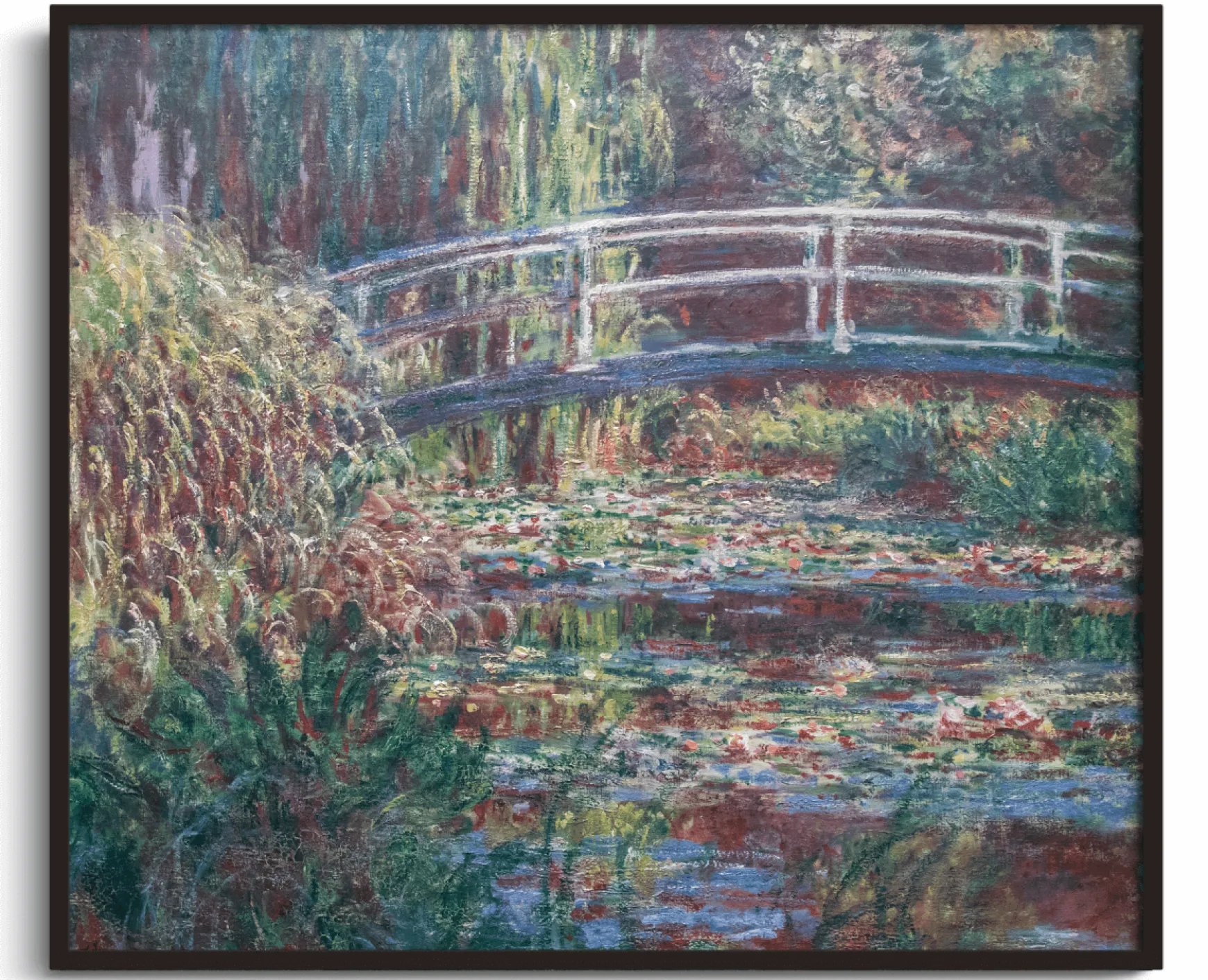 Galerie Mont Monet<Le Bassin aux nymphéas, harmonie rose - Claude Monet