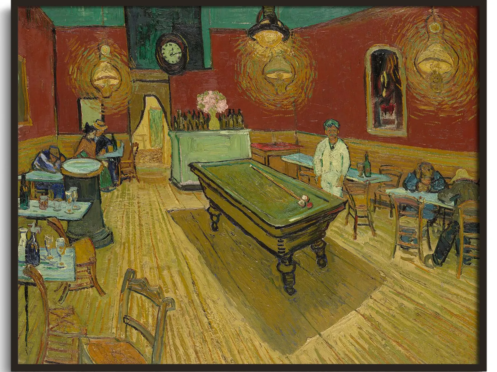 Galerie Mont Van Gogh<Le Café de nuit - Vincent Van Gogh