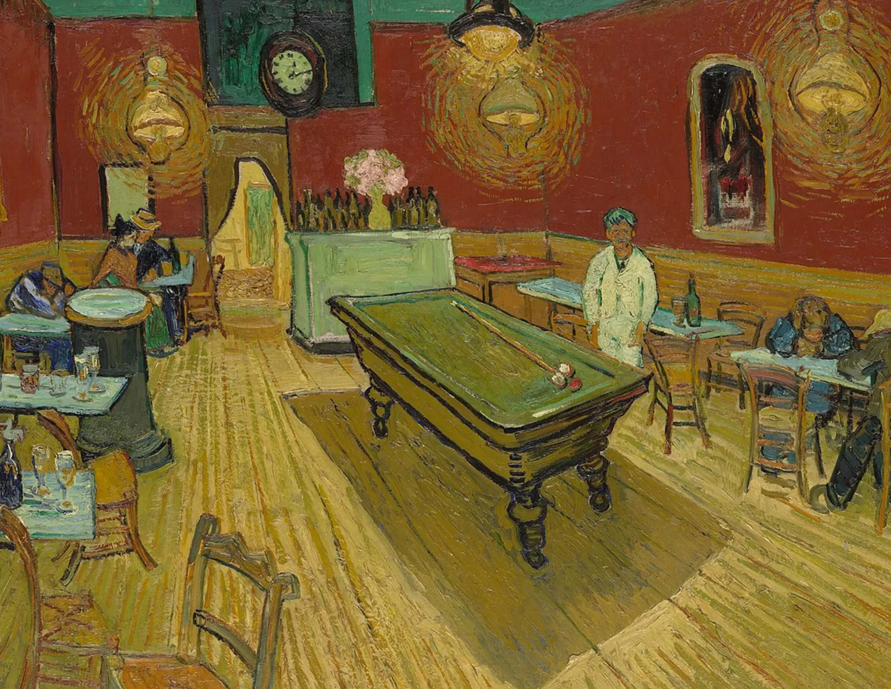 Galerie Mont Van Gogh<Le Café de nuit - Vincent Van Gogh