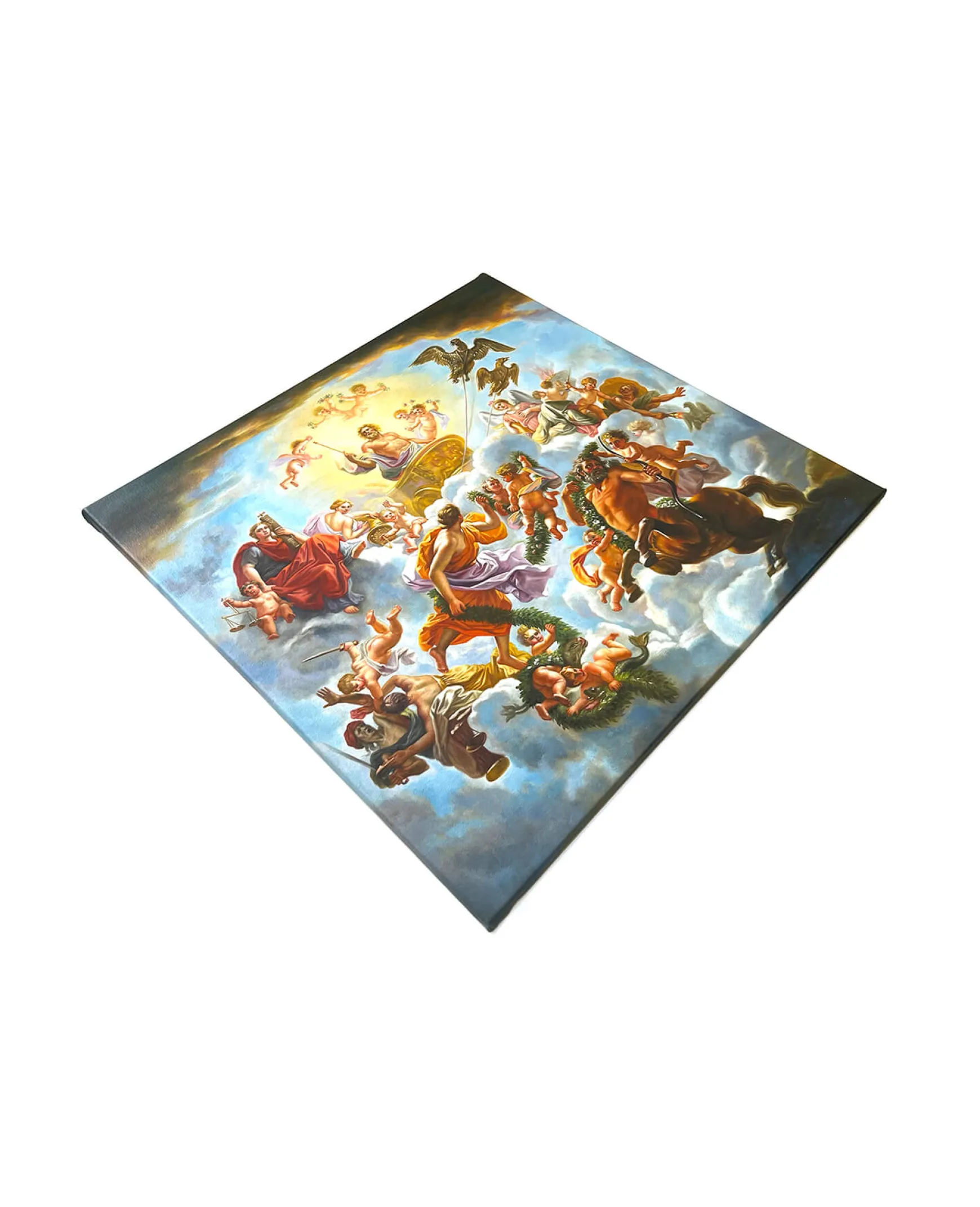 Galerie Mont Coypel<Le char de Jupiter entre la Justice et la Piété - Noël-Nicolas Coypel