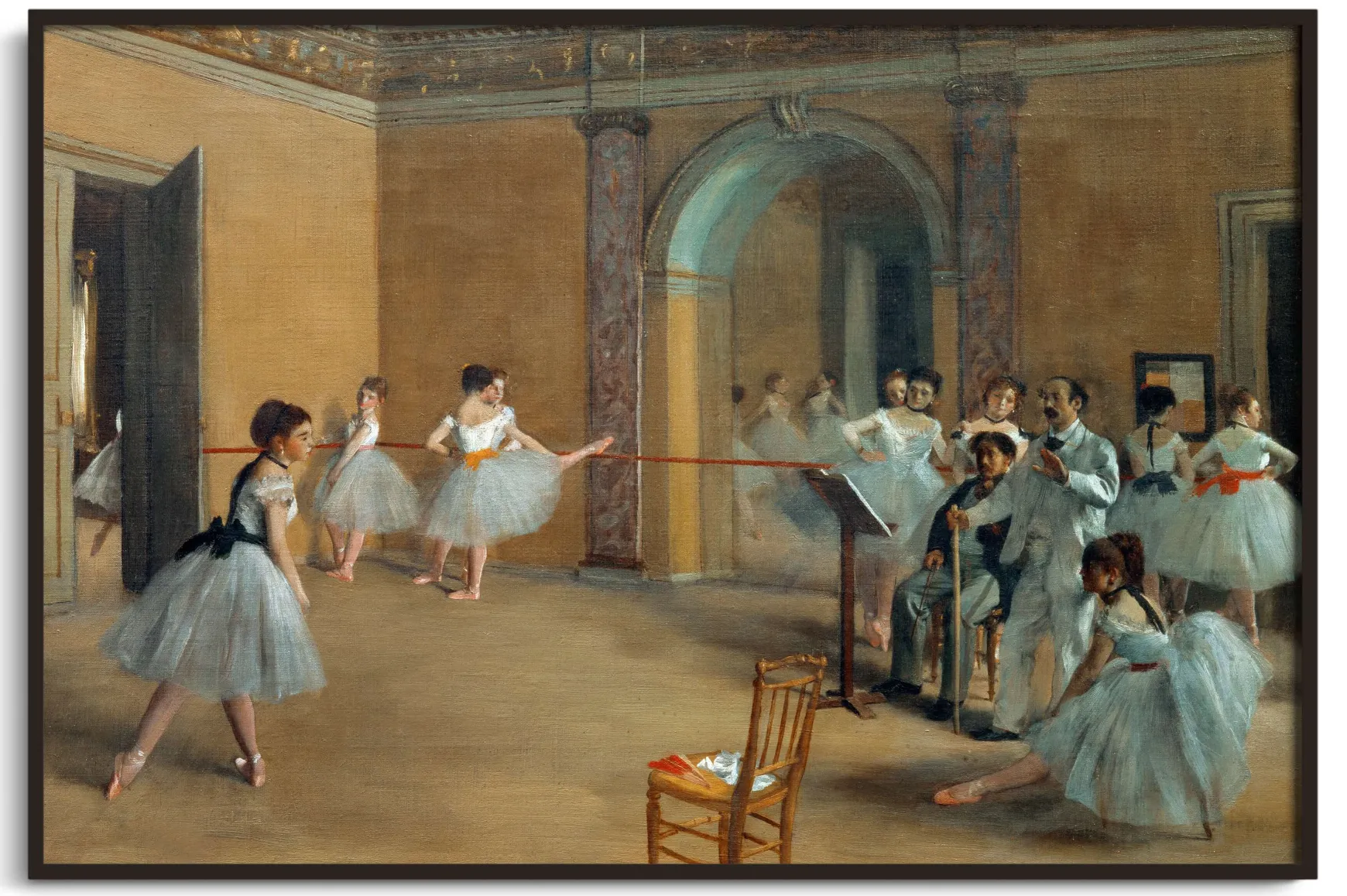 Galerie Mont Degas<Le Foyer de la danse à l'Opéra de la rue Le Peletier - Edgar Degas