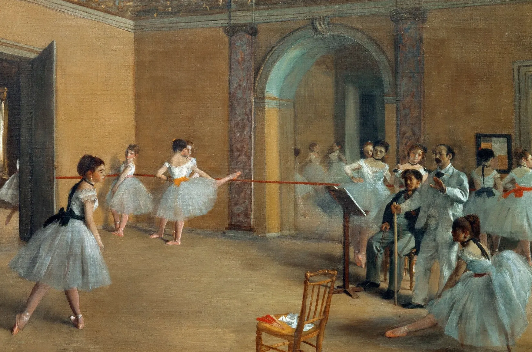 Galerie Mont Degas<Le Foyer de la danse à l'Opéra de la rue Le Peletier - Edgar Degas