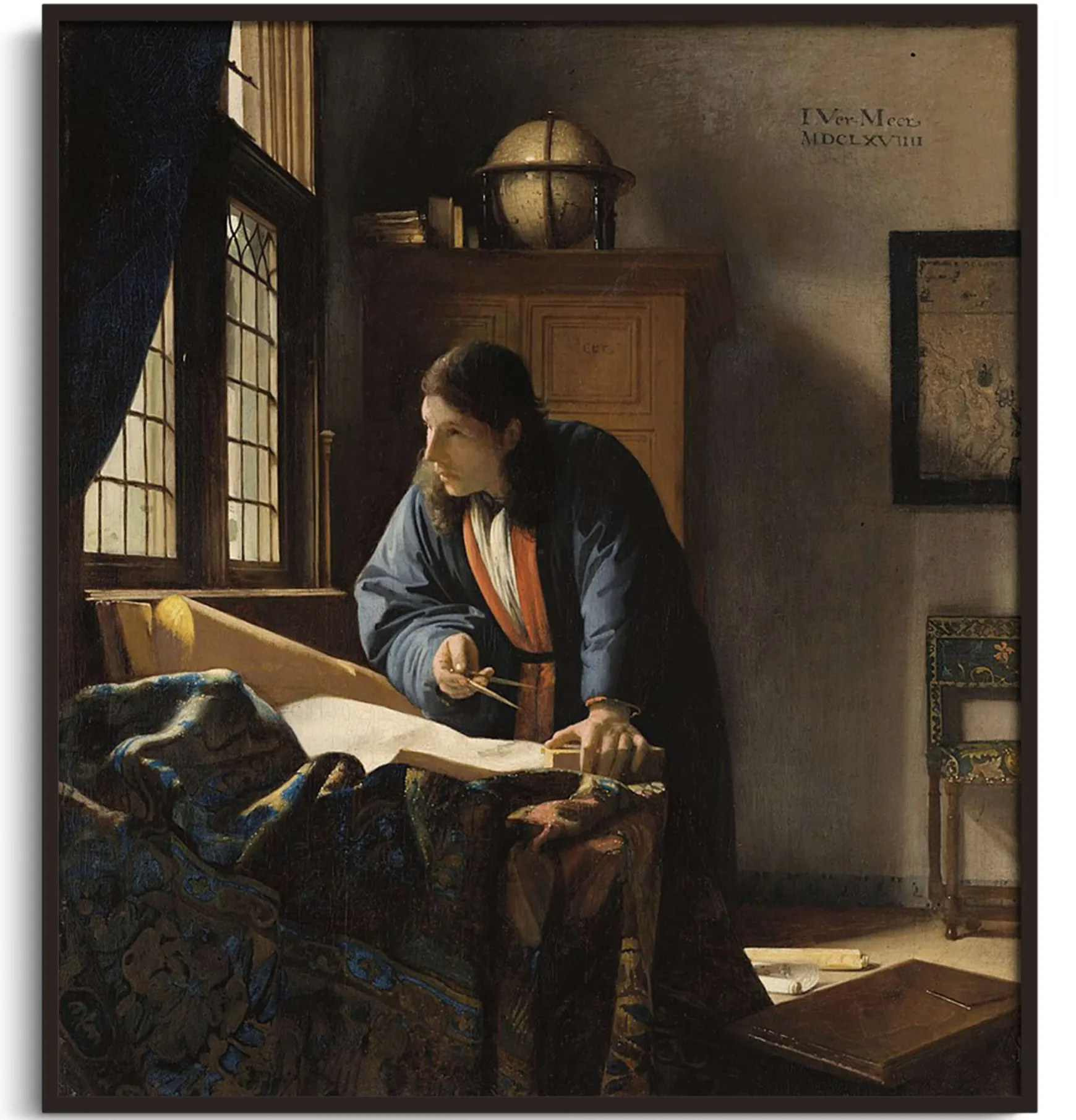 Galerie Mont Vermeer<Le géographe - Johannes Vermeer