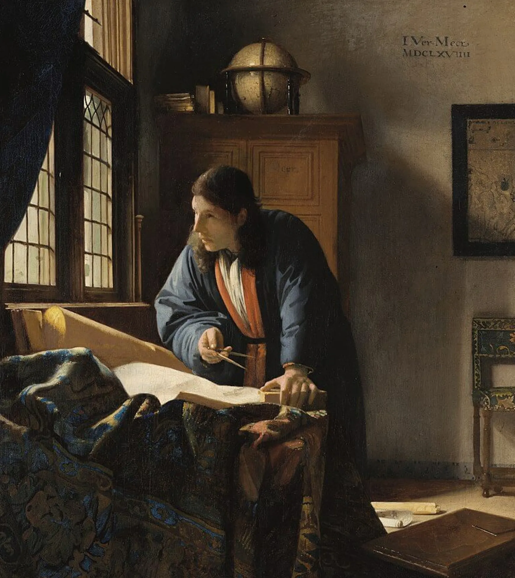 Galerie Mont Vermeer<Le géographe - Johannes Vermeer