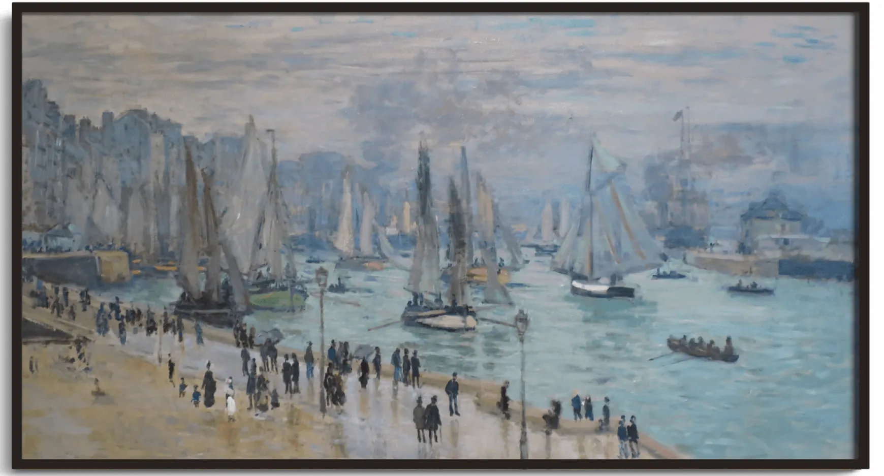 Galerie Mont Monet<Le Havre, bateaux de pêche sortant du port - Claude Monet