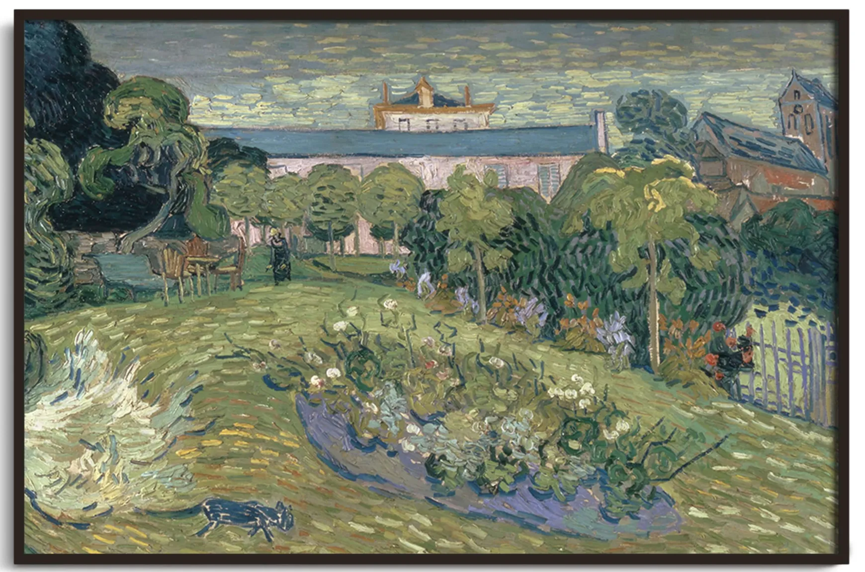 Galerie Mont Van Gogh<Le Jardin de Daubigny - Vincent Van Gogh