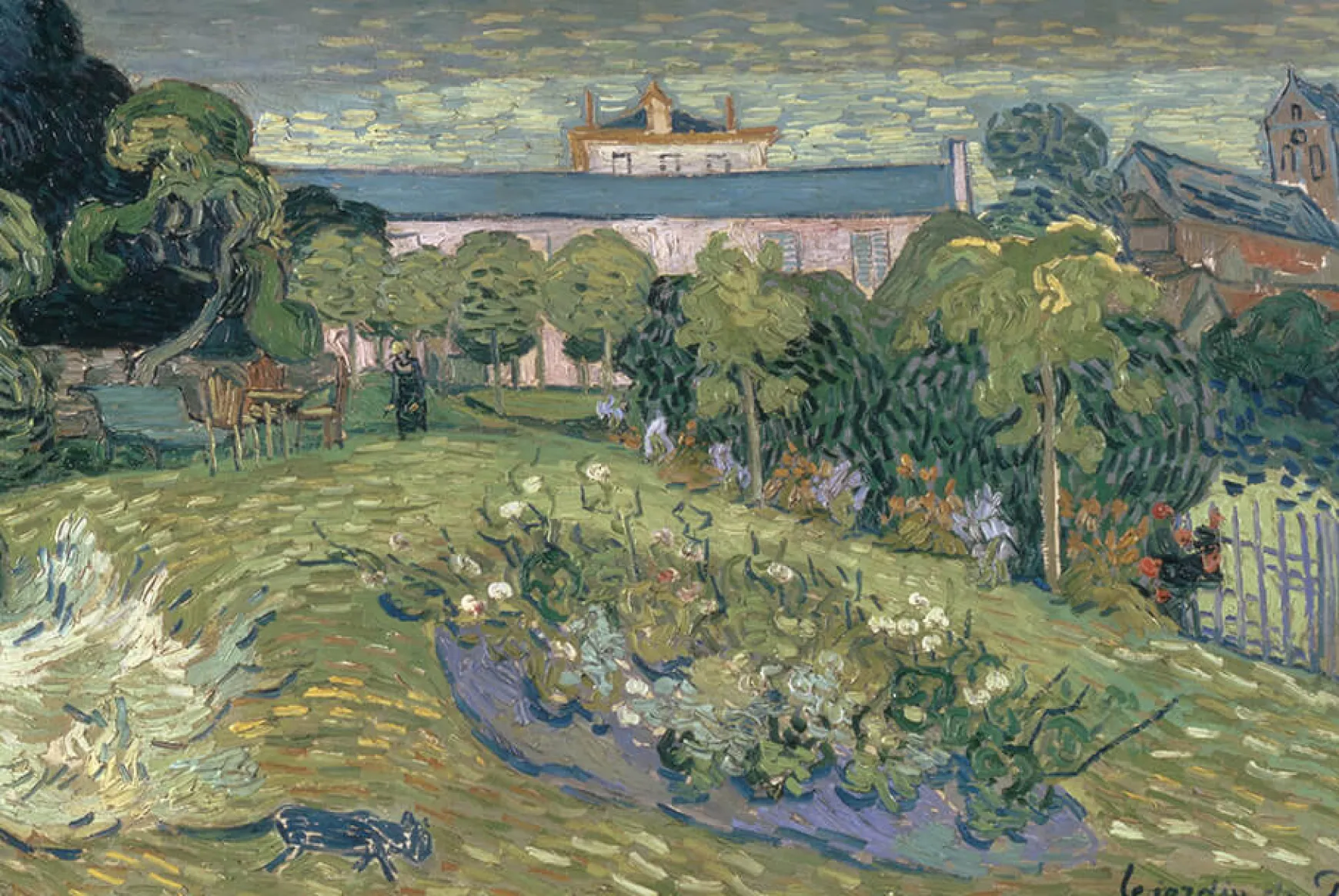 Galerie Mont Van Gogh<Le Jardin de Daubigny - Vincent Van Gogh