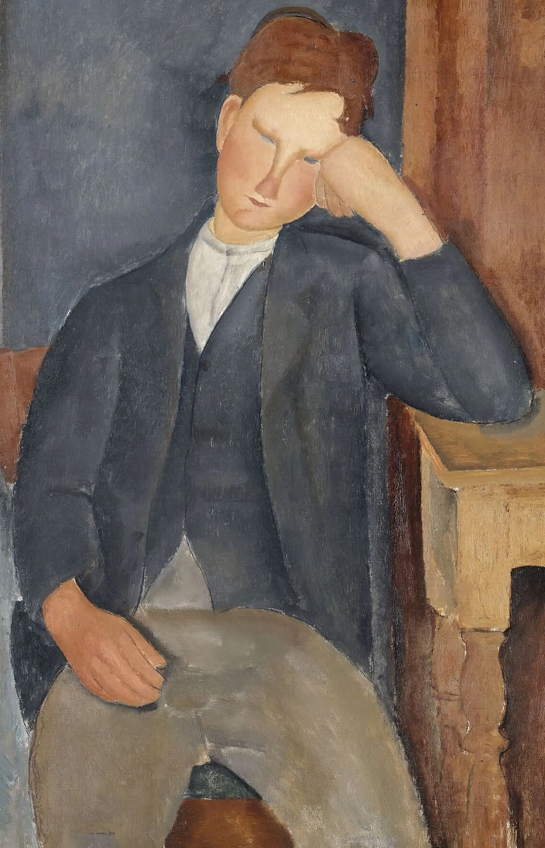 Galerie Mont Modigliani<Le Jeune Apprenti - Amedeo Modigliani