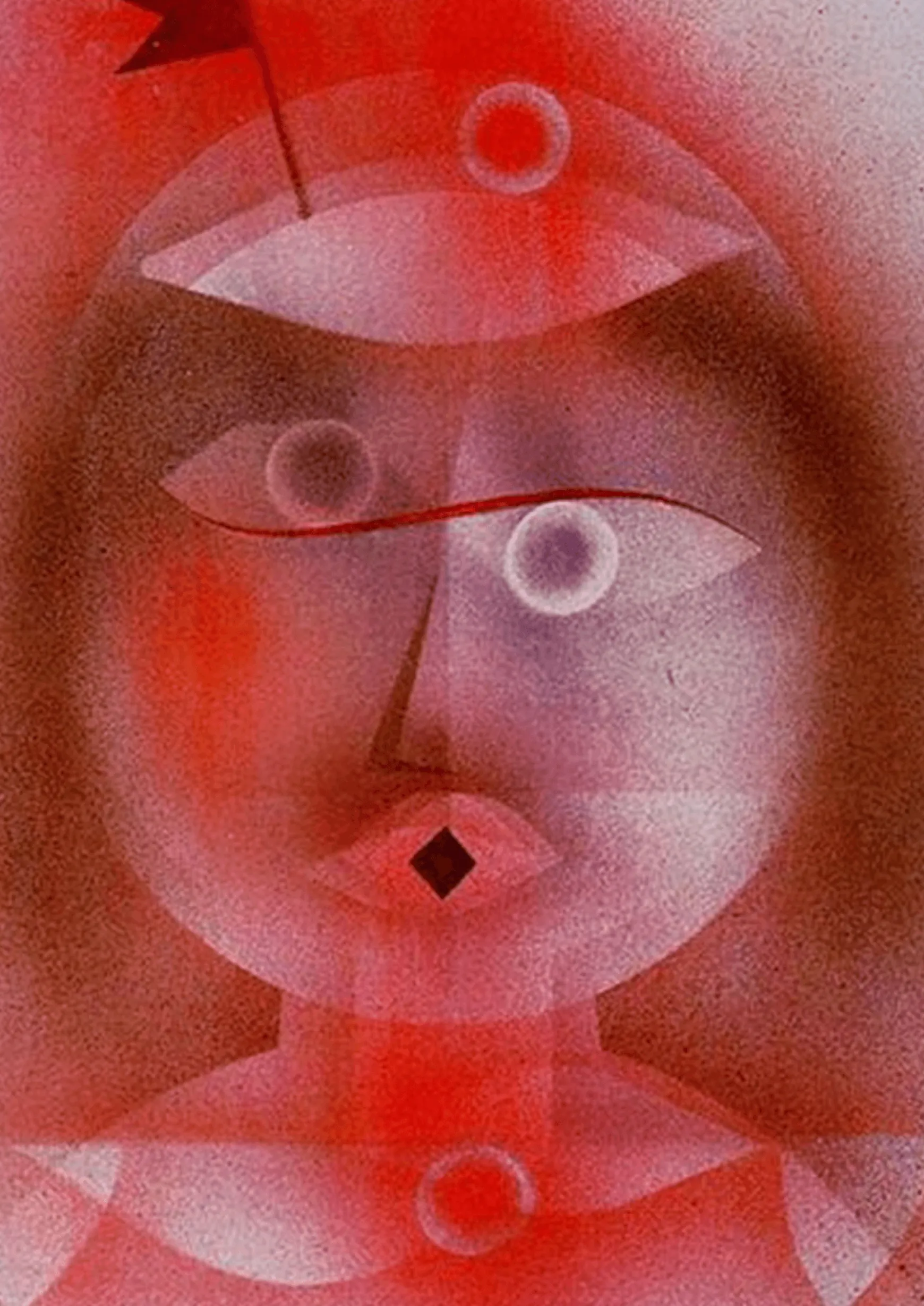 Galerie Mont Klee<Le masque avec le drapeau - Paul Klee