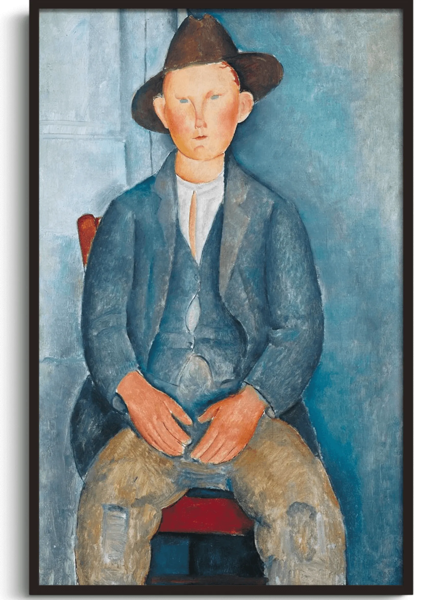 Galerie Mont Modigliani<Le Petit Paysan - Amedeo Modigliani