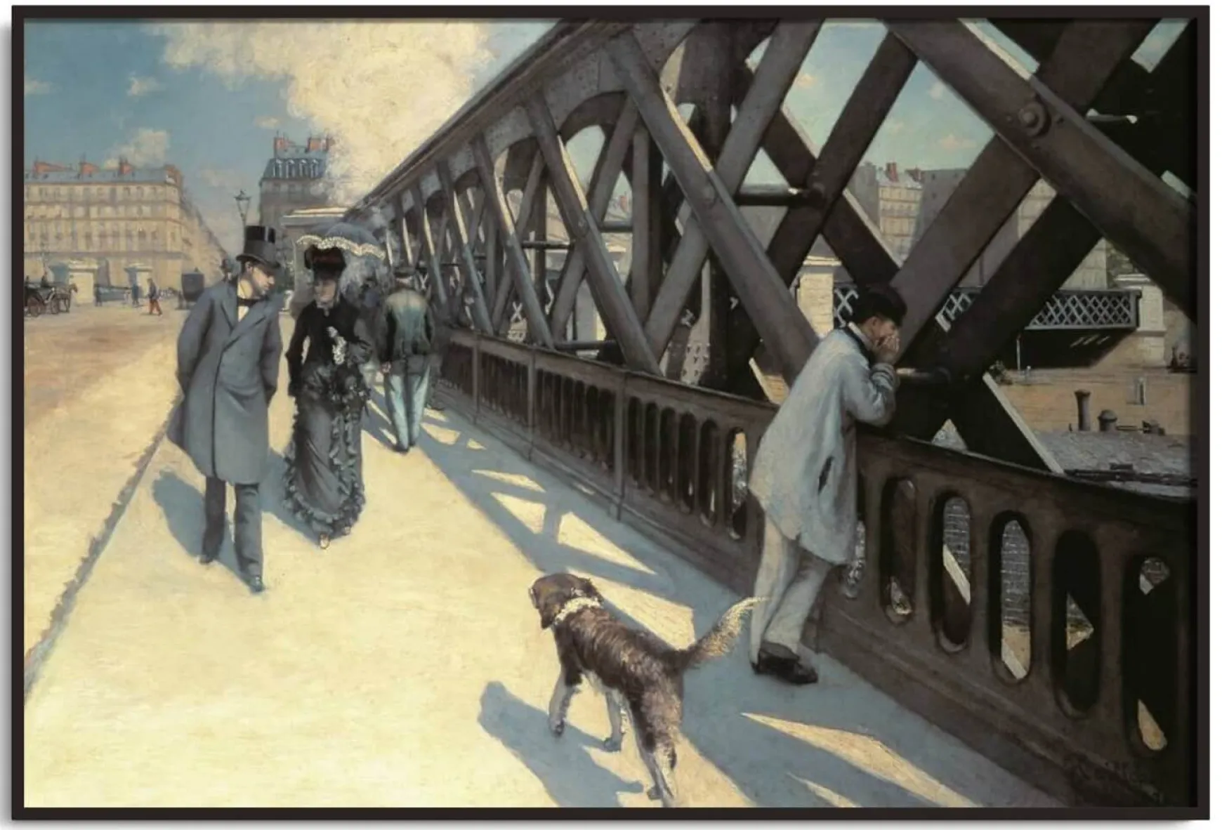 Galerie Mont Caillebotte<Le Pont de l'Europe - Gustave Caillebotte