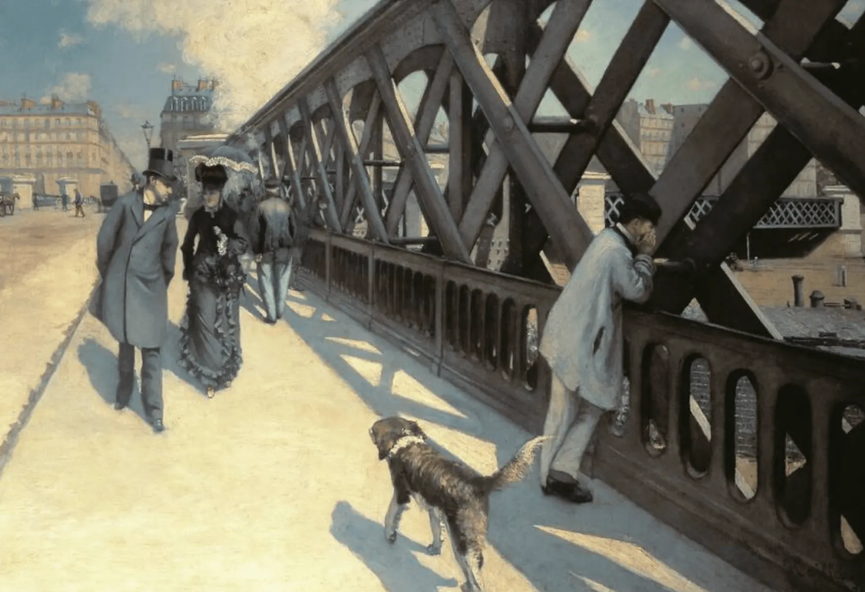 Galerie Mont Caillebotte<Le Pont de l'Europe - Gustave Caillebotte