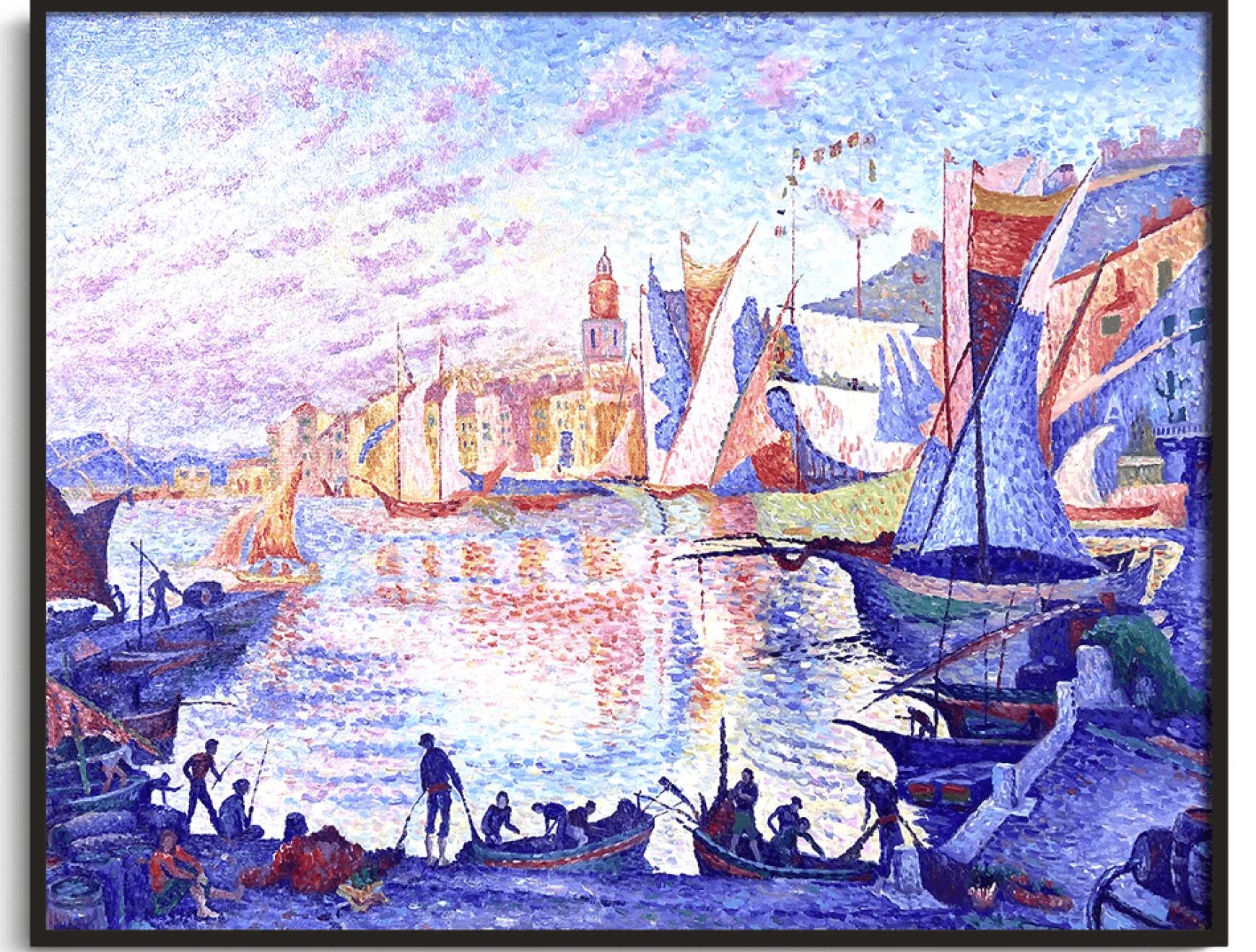 Galerie Mont Signac<Le Port de Saint-Tropez - Paul Signac