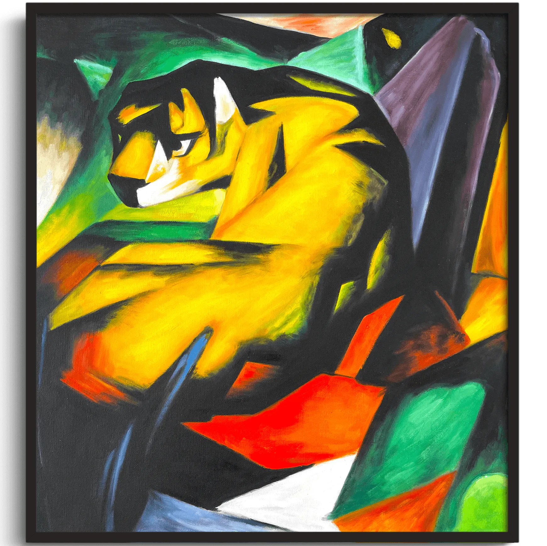 Galerie Mont Franz Marc<Le Tigre - Franz Marc