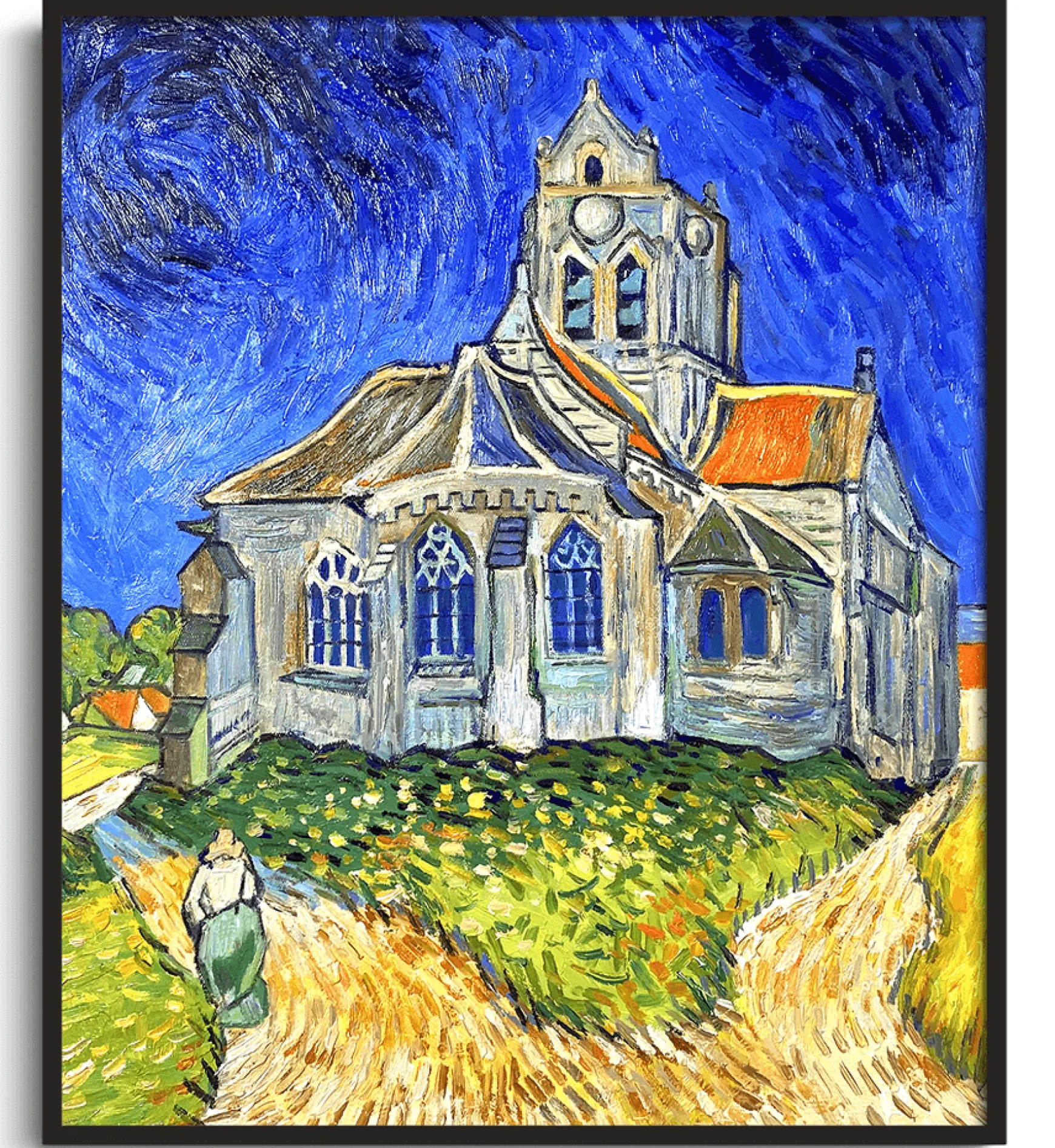 Galerie Mont Van Gogh<L'Eglise d'Auvers-sur-Oise - Vincent Van Gogh