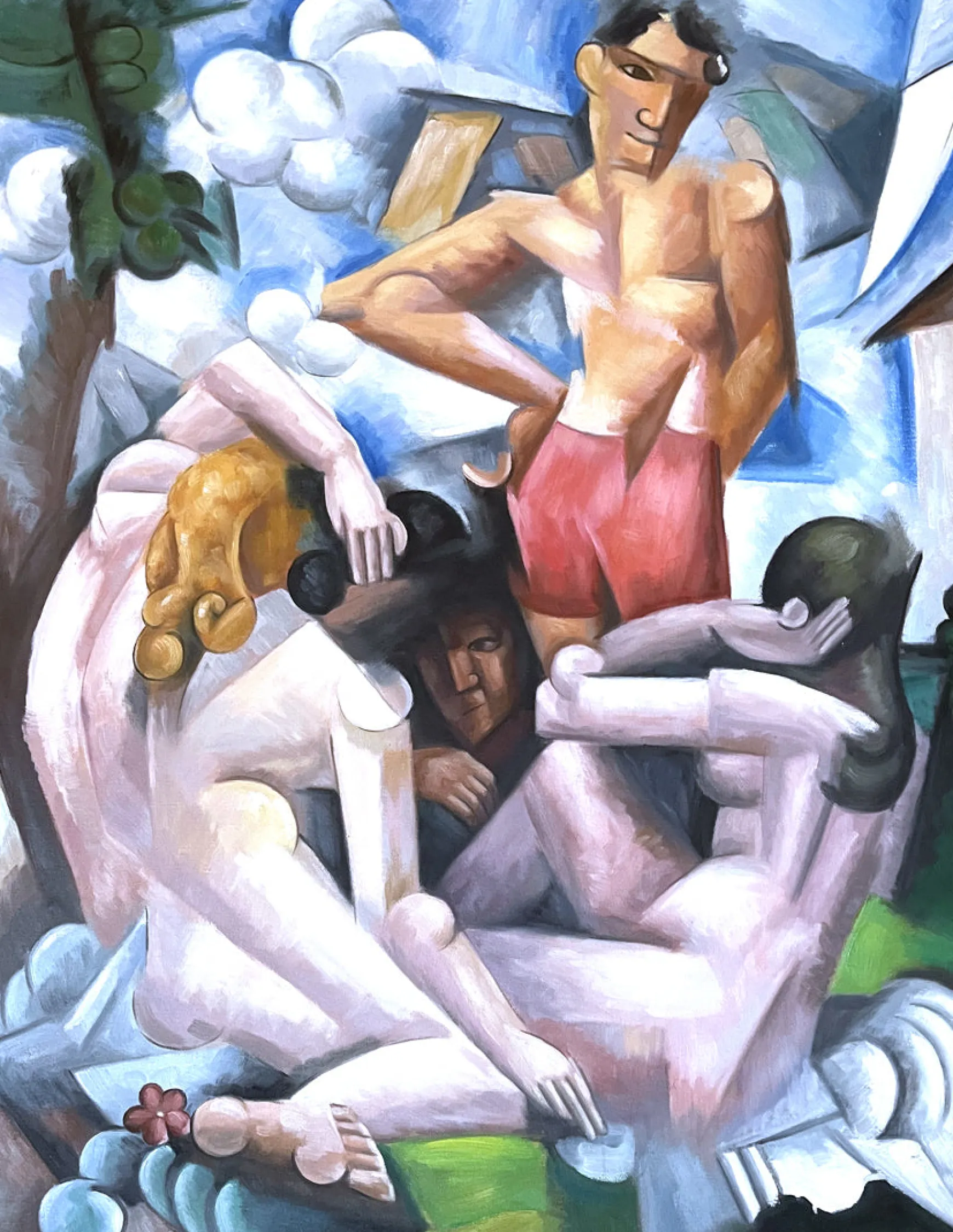 Galerie Mont De La Fresnaye<Les baigneurs - Roger de La Fresnaye