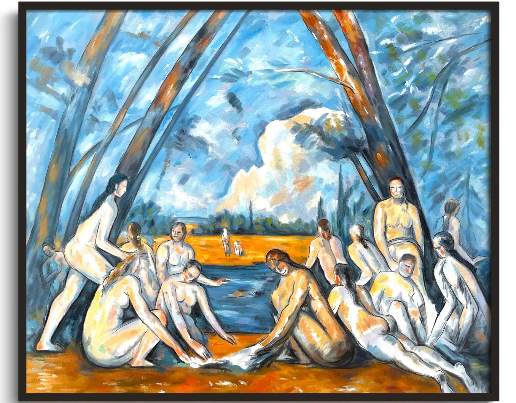 Galerie Mont Cézanne<Les Grandes Baigneuses - Paul Cézanne