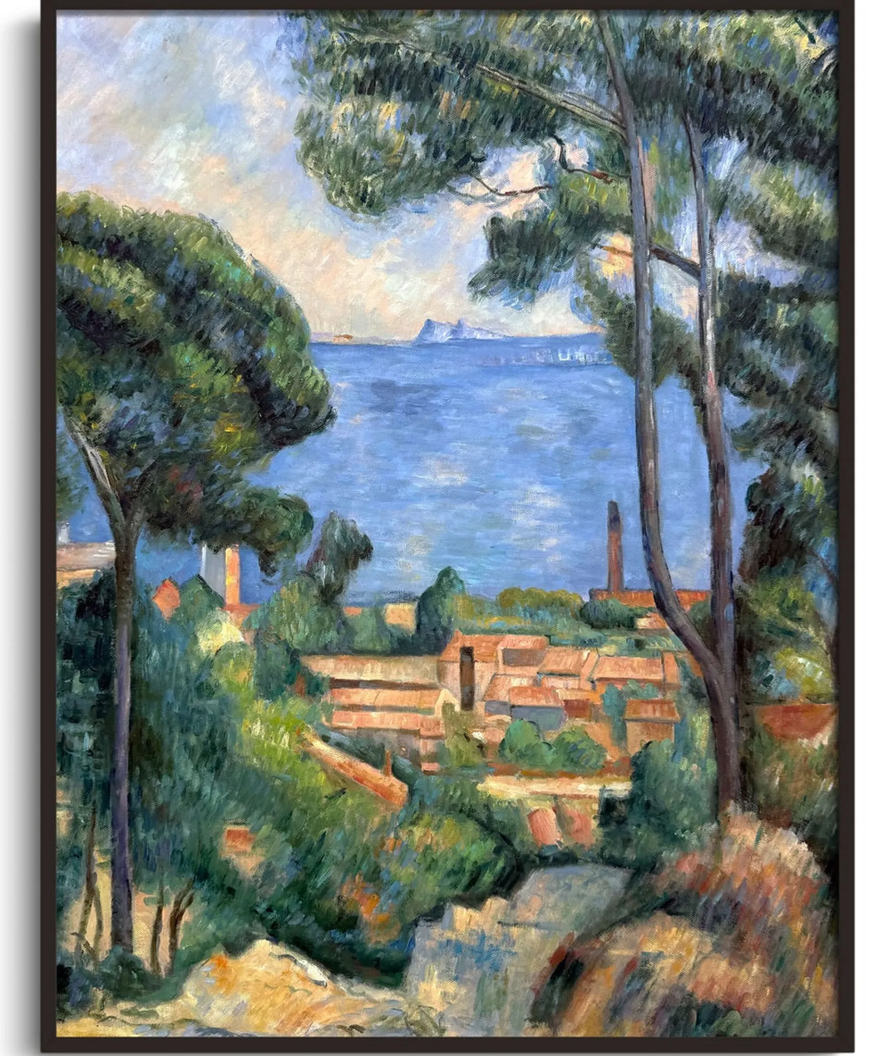 Galerie Mont Cézanne<L'Estaque et le Château d'If – Paul Cézanne