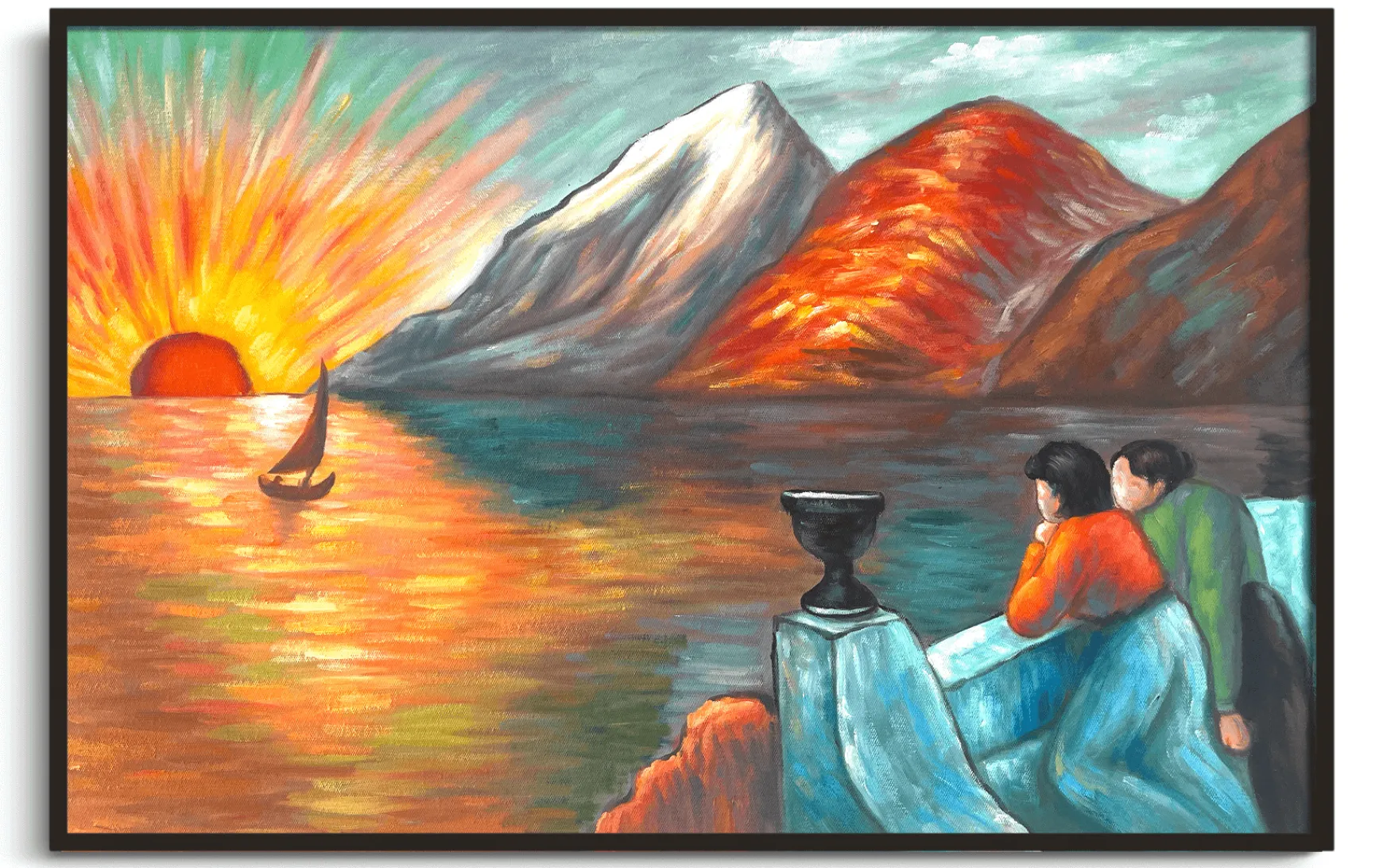 Galerie Mont Von Werefkin<Lever du soleil – Marianne von Werefkin