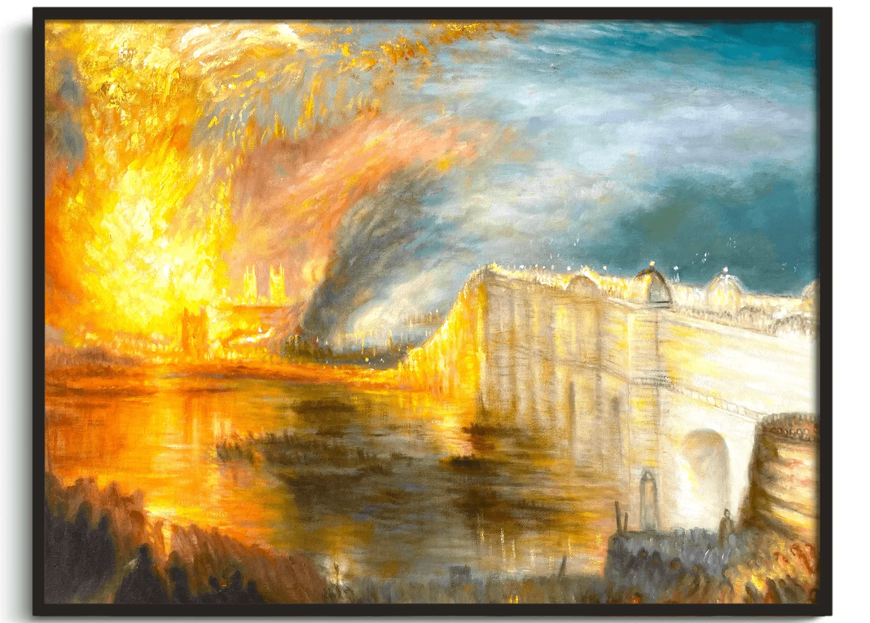 Galerie Mont Turner<L'Incendie de la Chambre des Lords et des Communes II - William Turner