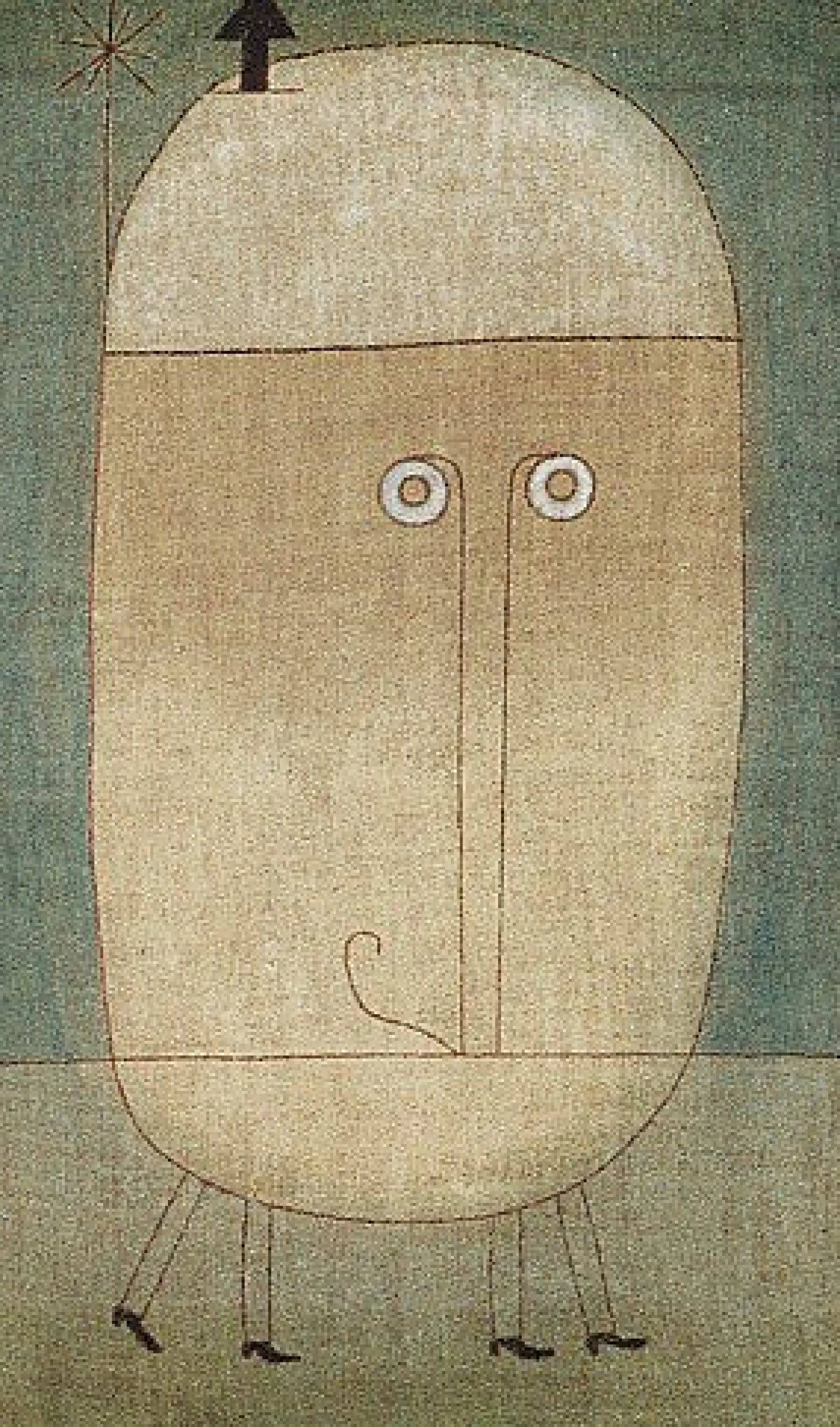 Galerie Mont Klee<Masque de la peur - Paul Klee