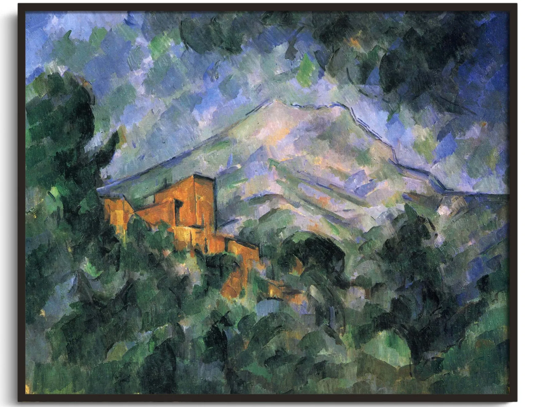 Galerie Mont Cézanne<Montagne Sainte-Victoire et Château Noir - Paul Cézanne