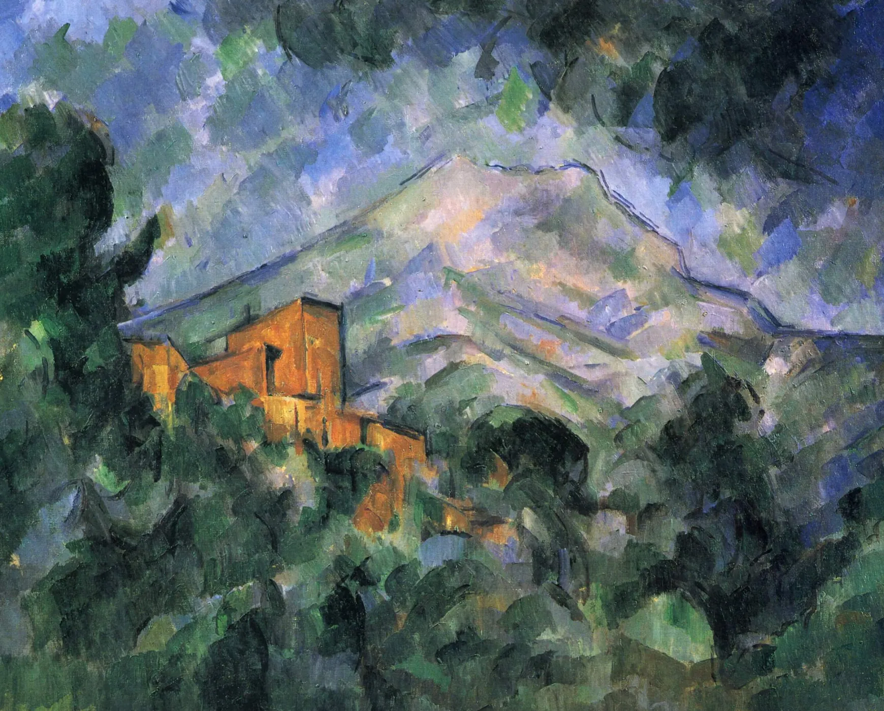 Galerie Mont Cézanne<Montagne Sainte-Victoire et Château Noir - Paul Cézanne