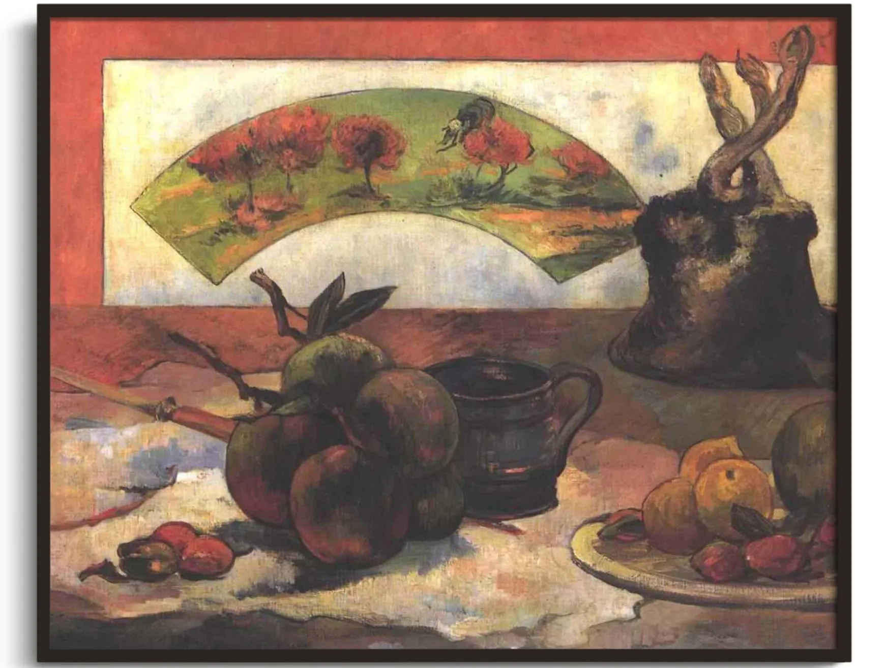 Galerie Mont Gauguin<Nature morte à l’éventail - Paul Gauguin