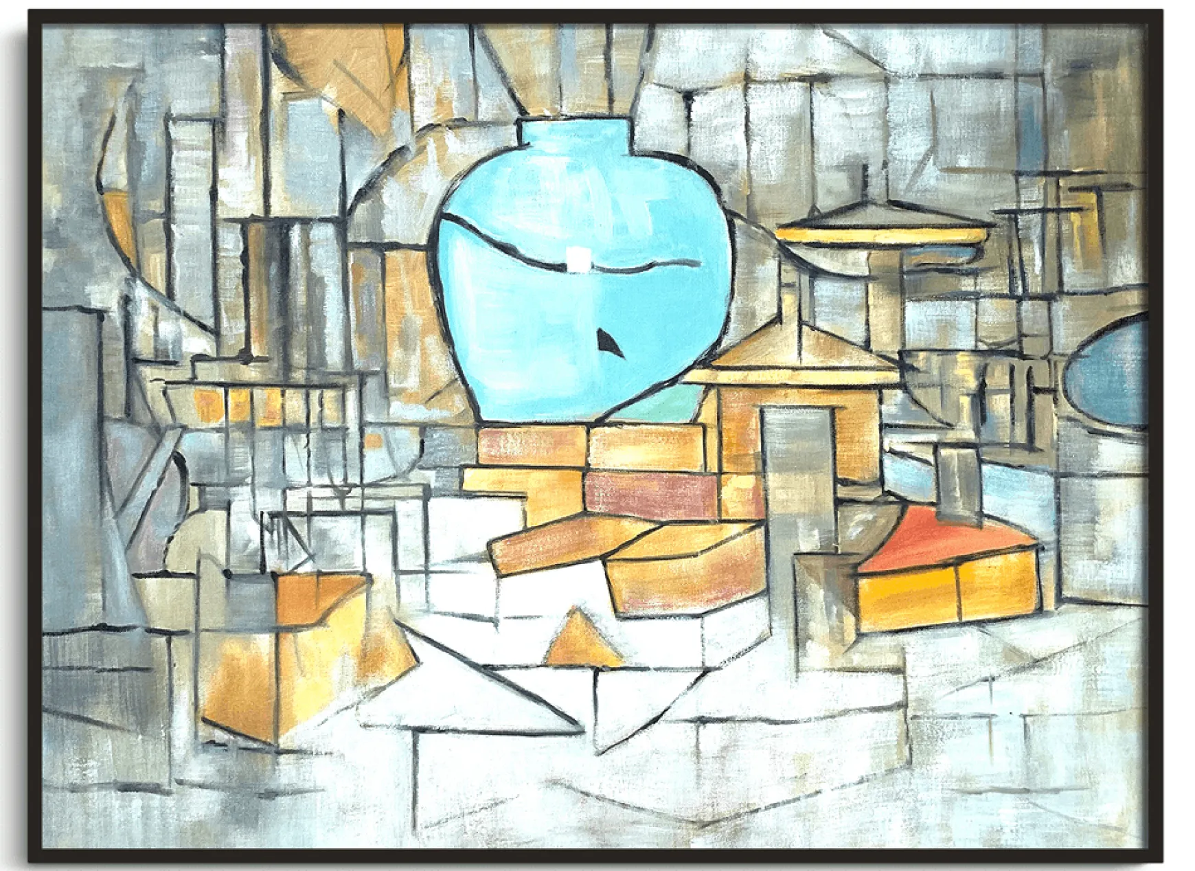 Galerie Mont Mondrian<Nature morte au pot de gingembre II - Piet Mondrian