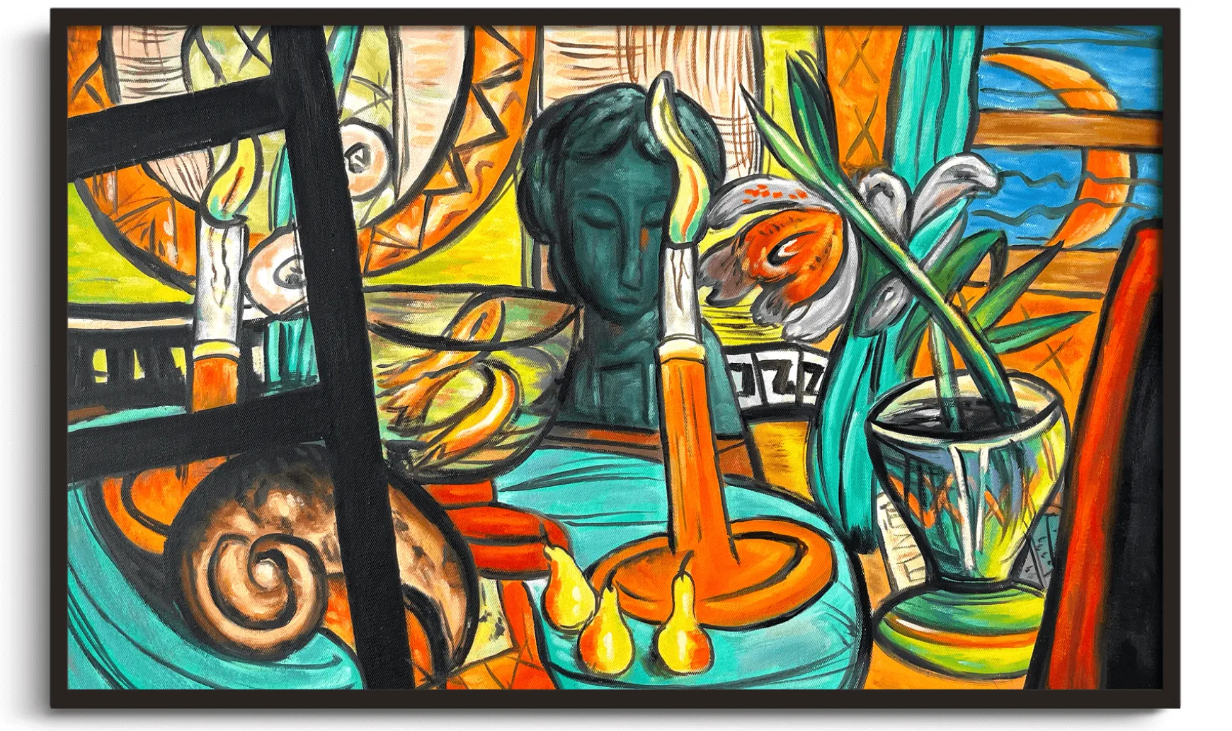 Galerie Mont Beckmann<Nature morte avec plastique noir – Max Beckmann