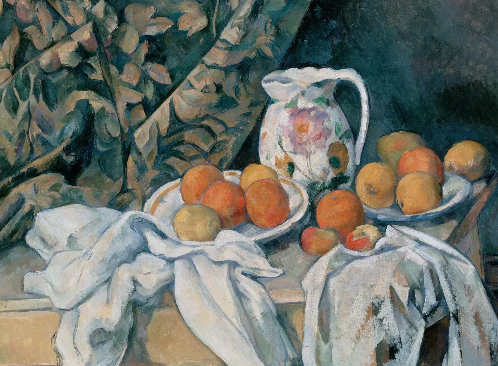 Galerie Mont Cézanne<Nature morte avec un rideau - Paul Cézanne