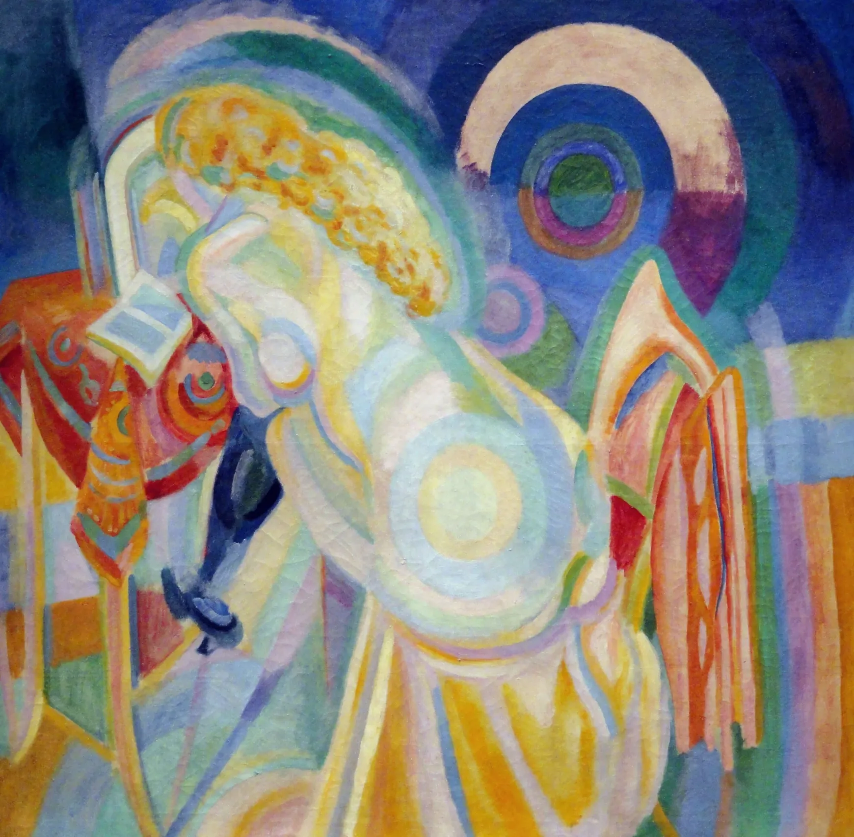 Galerie Mont Delaunay<Nu à la toilette - Robert Delaunay