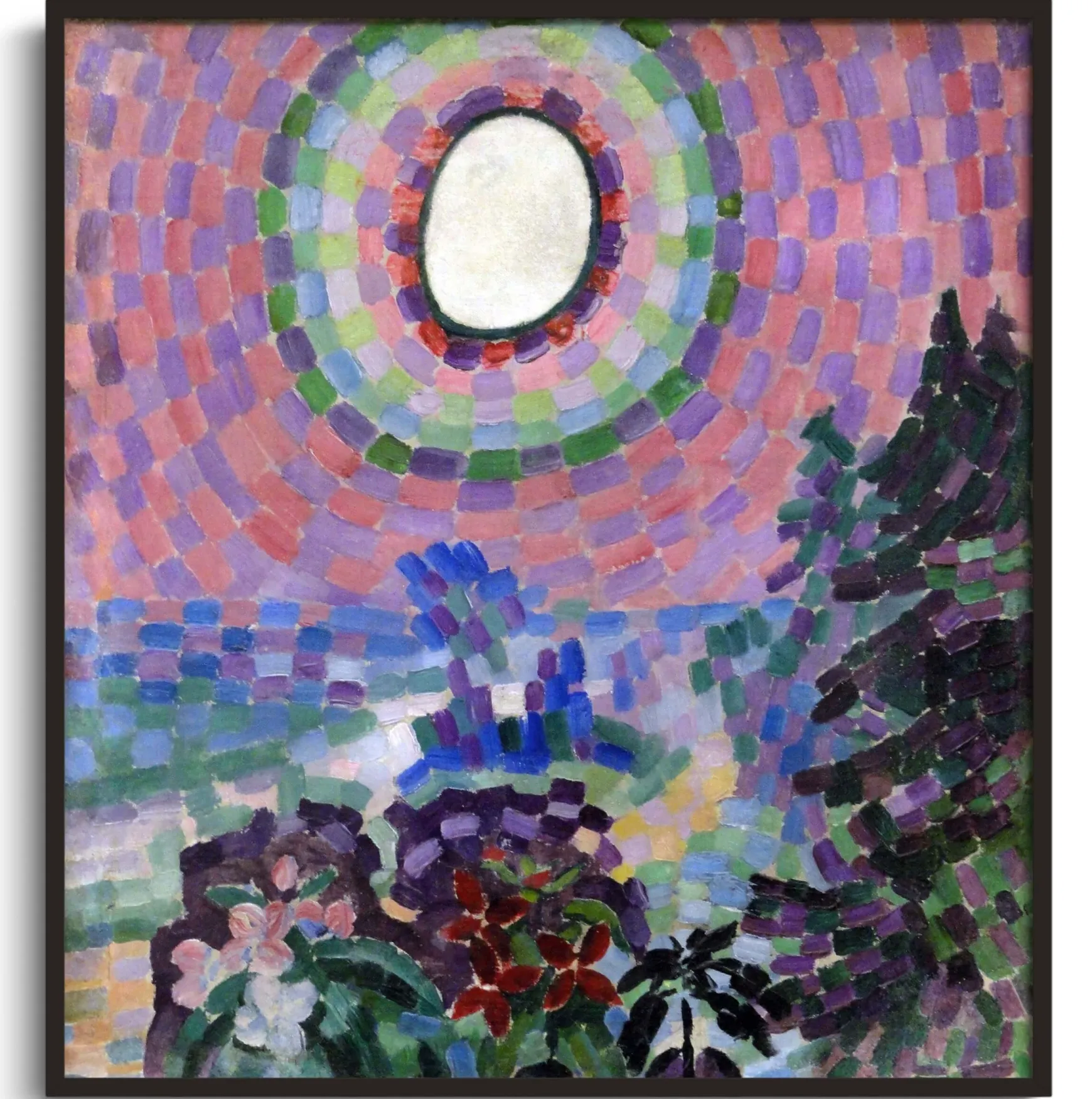 Galerie Mont Delaunay<Paysage au Disque - Robert Delaunay