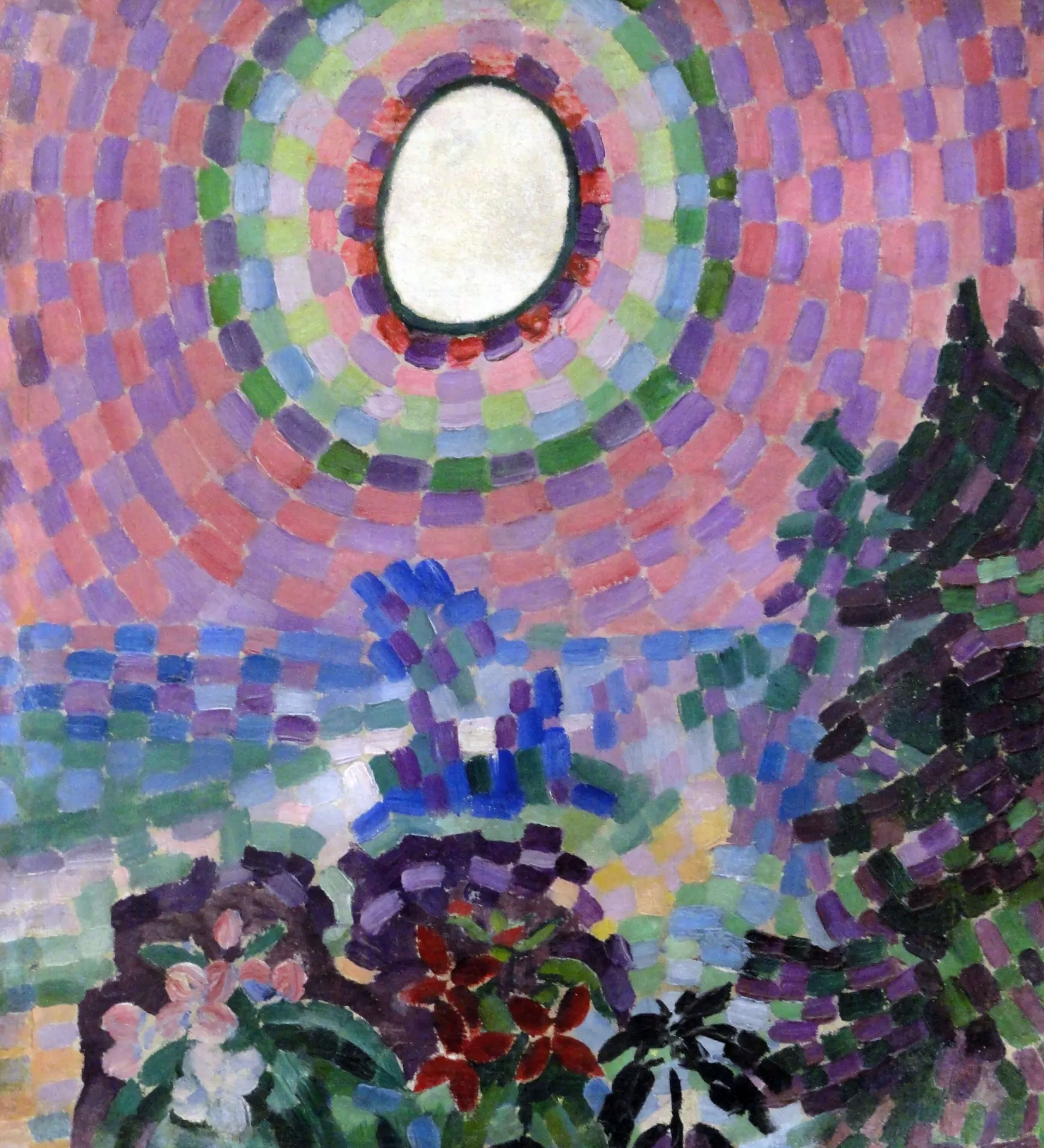 Galerie Mont Delaunay<Paysage au Disque - Robert Delaunay