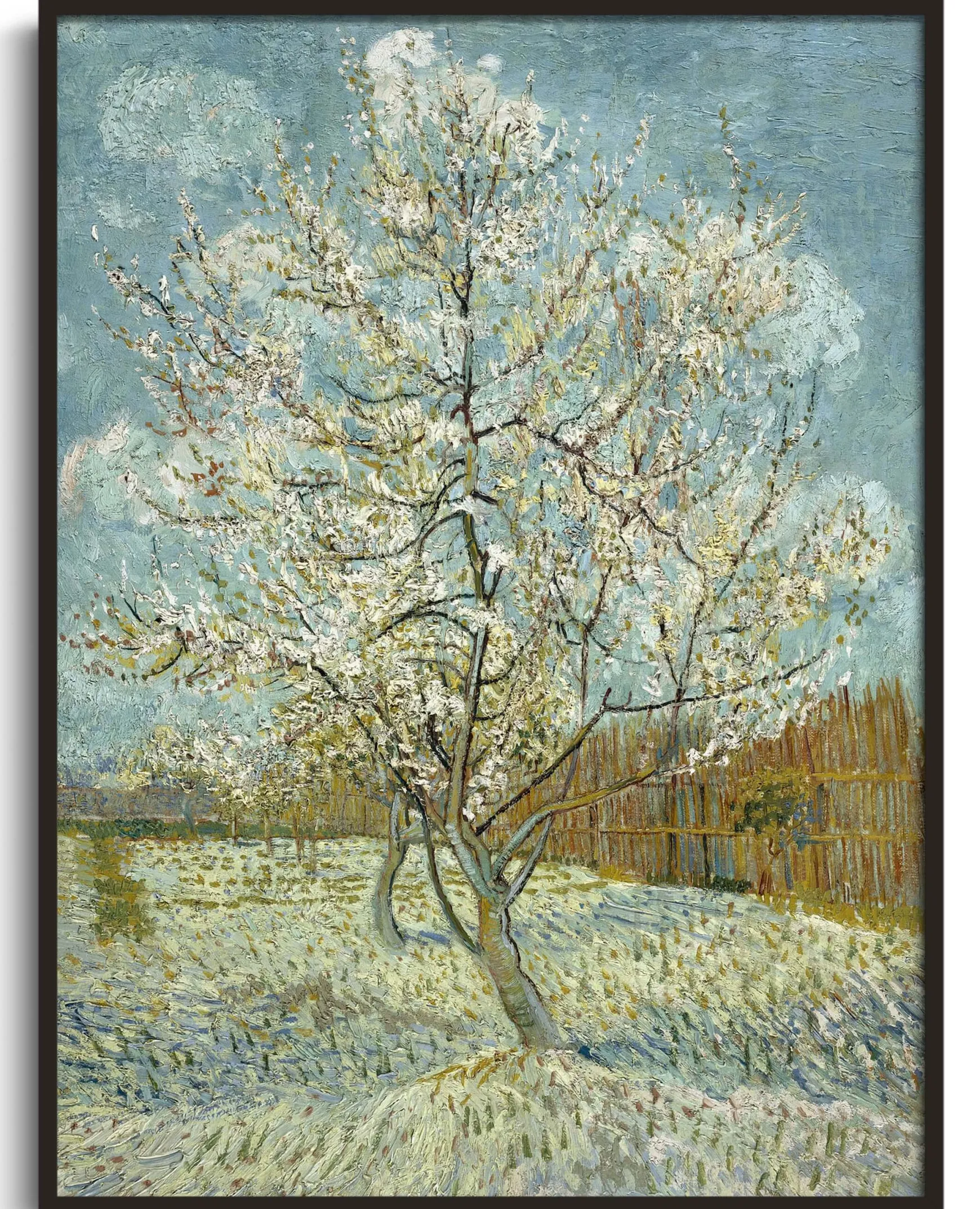 Galerie Mont Van Gogh<Pêcher en fleurs - Vincent Van Gogh