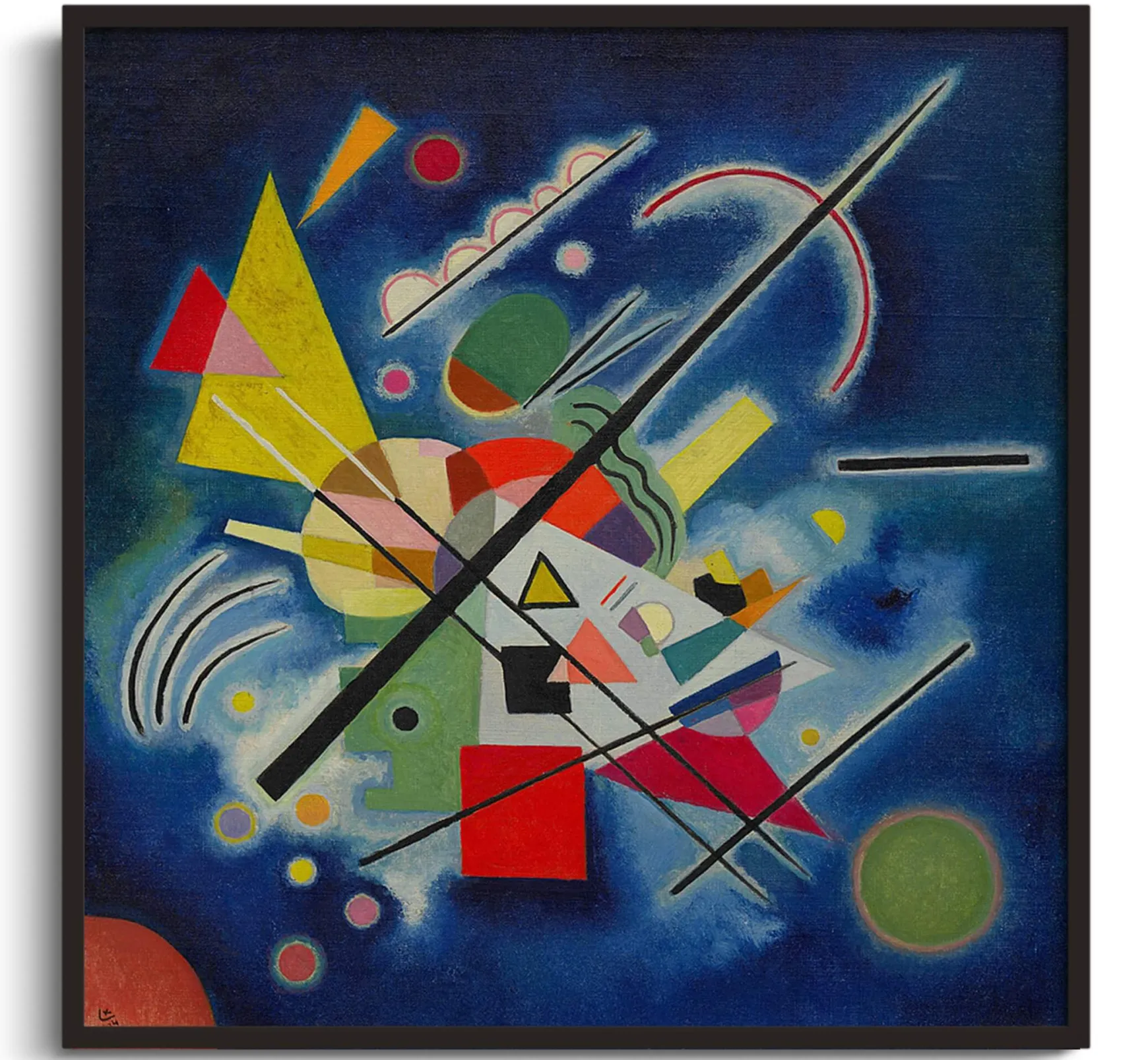 Galerie Mont Kandinsky<Peinture bleue - Vassily Kandinsky