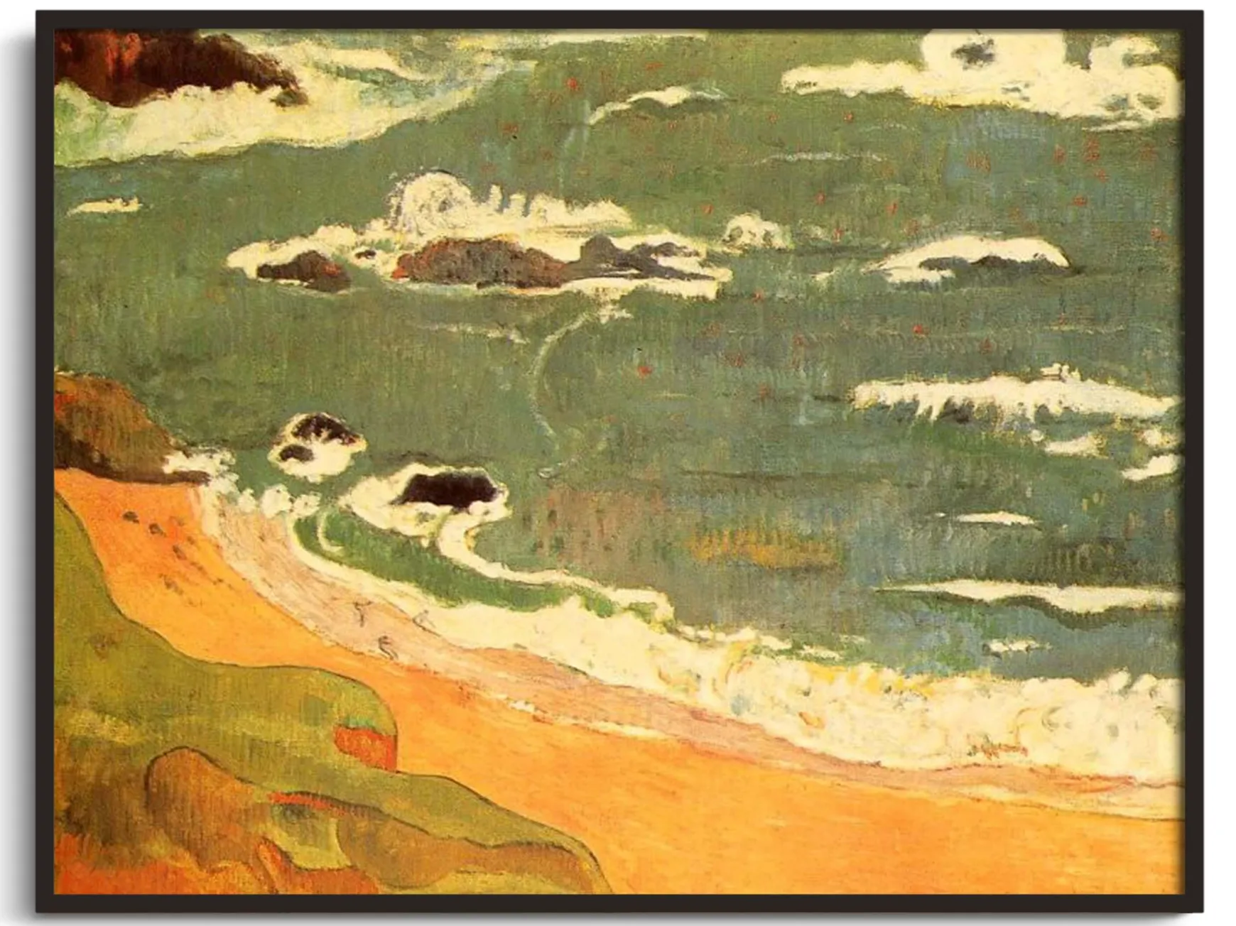 Galerie Mont Gauguin<Plage au Pouldu - Paul Gauguin