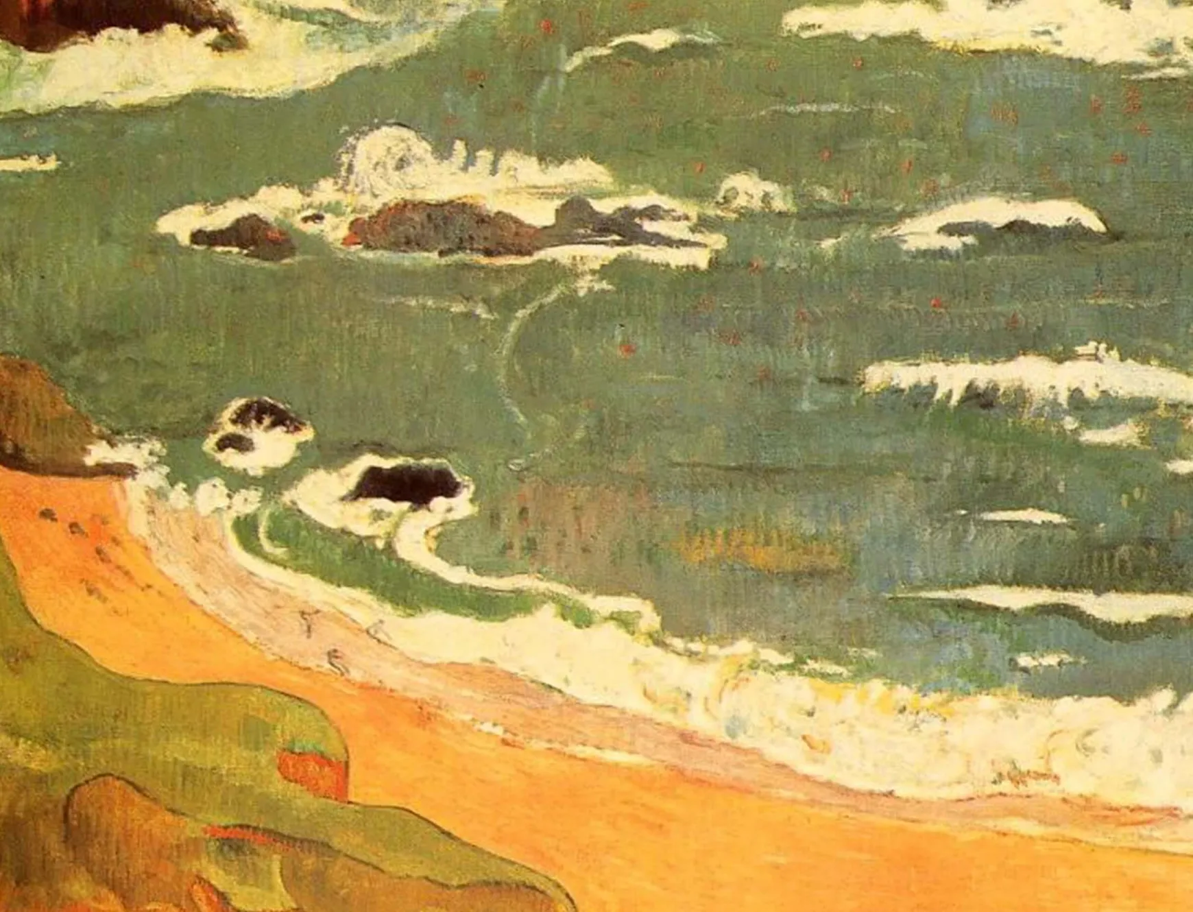 Galerie Mont Gauguin<Plage au Pouldu - Paul Gauguin