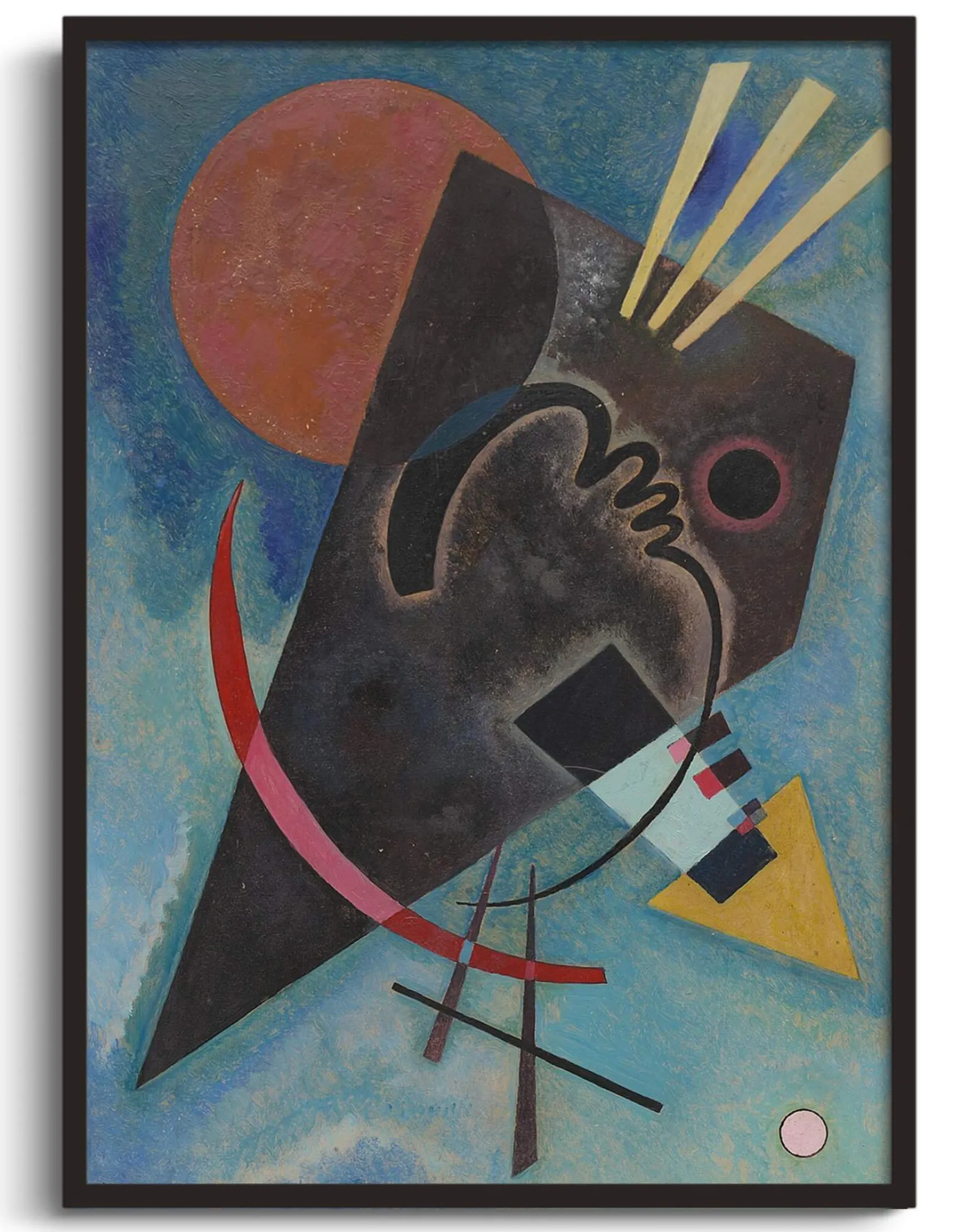 Galerie Mont Kandinsky<Pointu et rond - Vassily Kandinsky