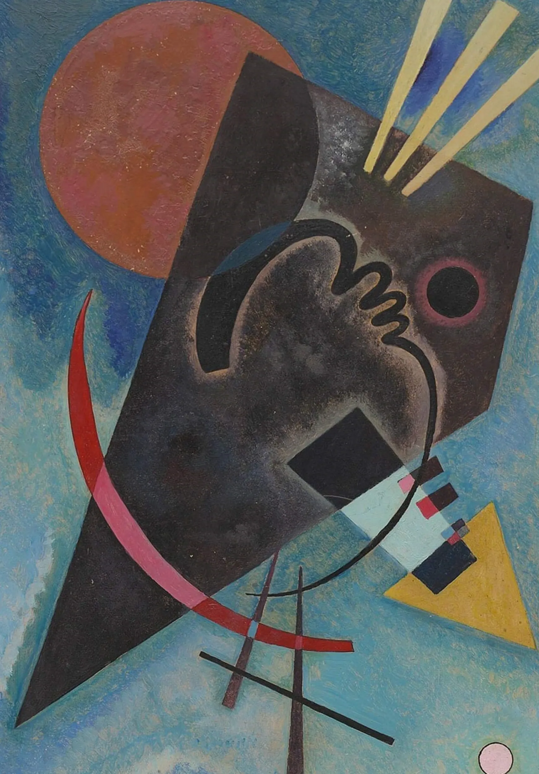 Galerie Mont Kandinsky<Pointu et rond - Vassily Kandinsky