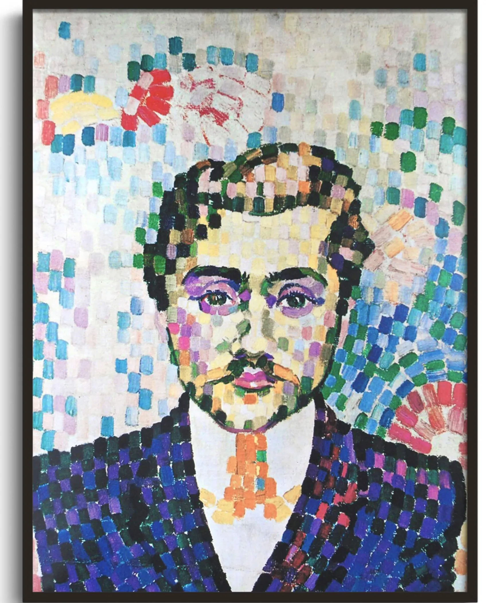 Galerie Mont Delaunay<Portrait de Metzinger - Robert Delaunay