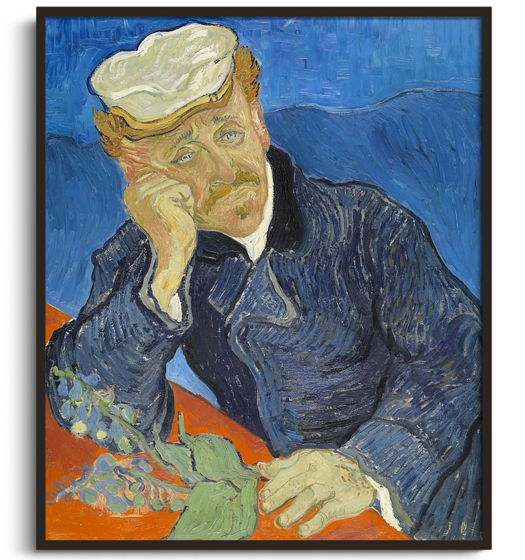 Galerie Mont Van Gogh<Portrait du Docteur Gachet - Vincent Van Gogh